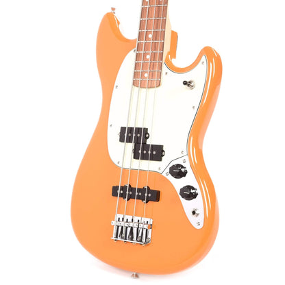 Fender Player Mustang Bass PJ Capri Orange Bass Guitars / 4-String
