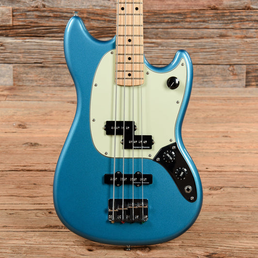 Fender Player Mustang Bass PJ Lake Placid Blue 2020 Bass Guitars / 4-String