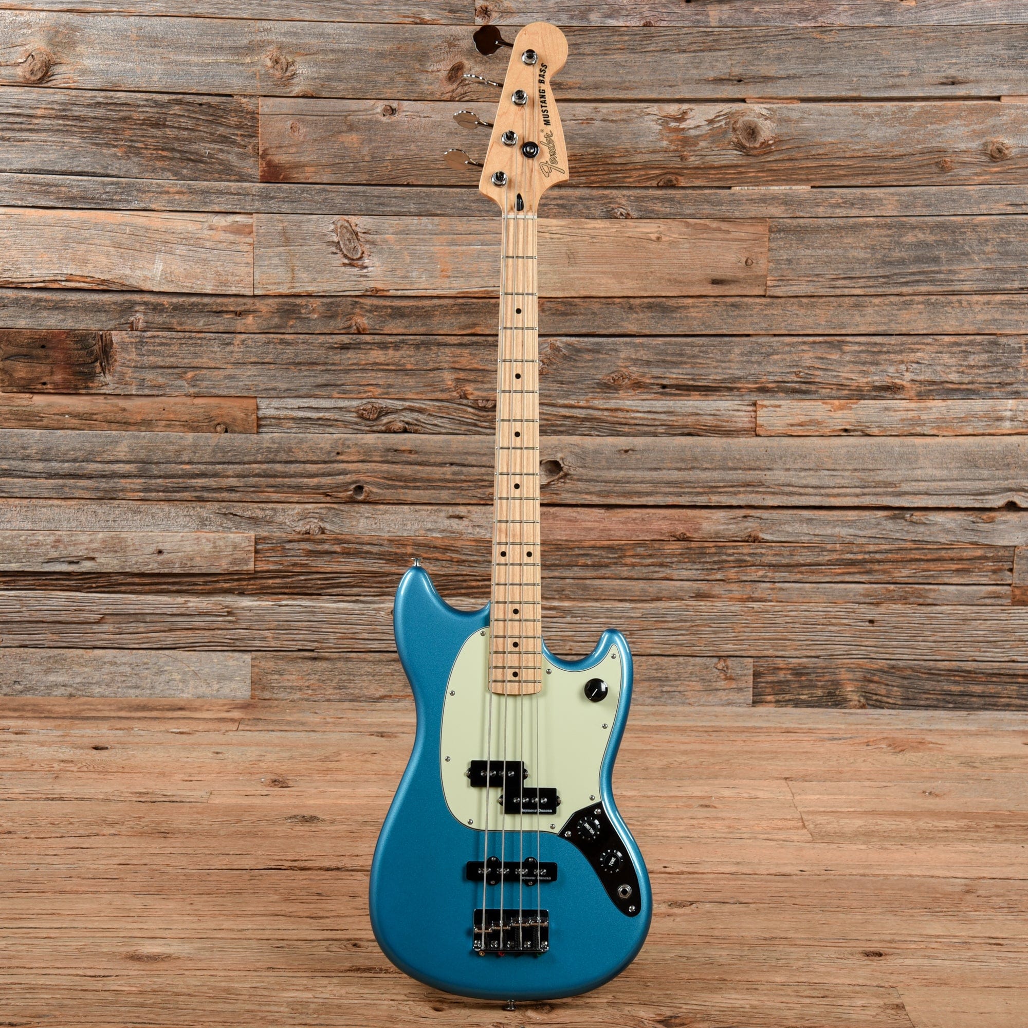 Fender Player Mustang Bass PJ Lake Placid Blue 2020 Bass Guitars / 4-String