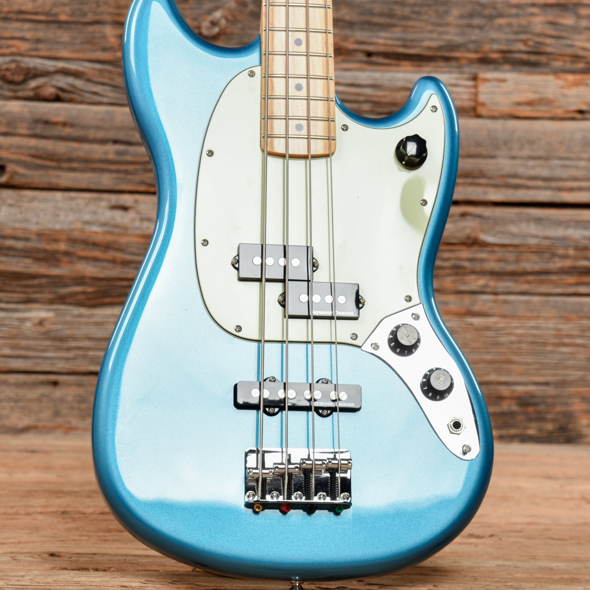 Fender Player Mustang Bass PJ Lake Placid Blue 2020 Bass Guitars / 4-String