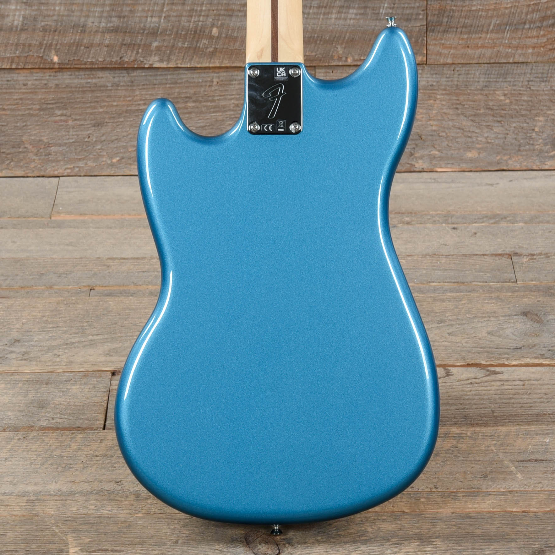 Fender Player Mustang Bass PJ Lake Placid Blue w/3-Ply Mint Pickguard Bass Guitars / 4-String