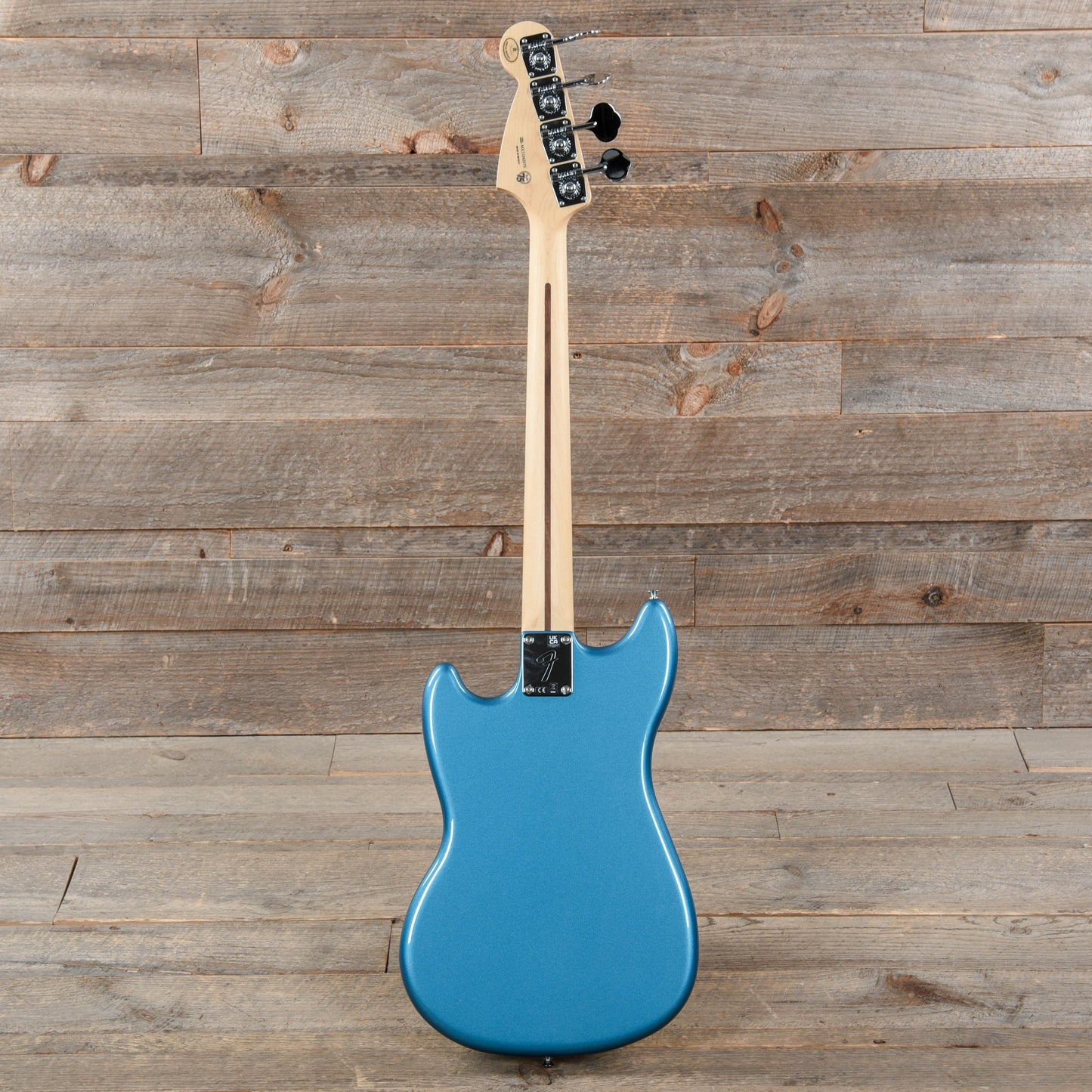 Fender Player Mustang Bass PJ Lake Placid Blue w/3-Ply Mint Pickguard Bass Guitars / 4-String