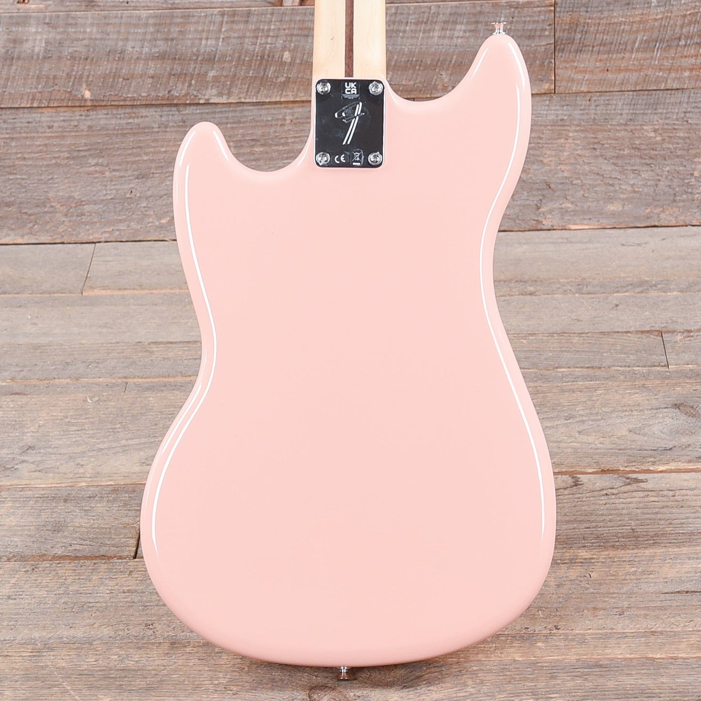 Fender Player Mustang Bass PJ Shell Pink w/Mint Pickguard Bass Guitars / 4-String