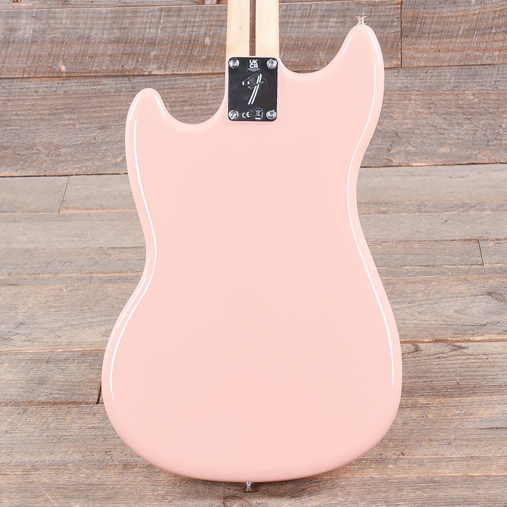 Fender Player Mustang Bass PJ Shell Pink w/Mint Pickguard Bass Guitars / 4-String