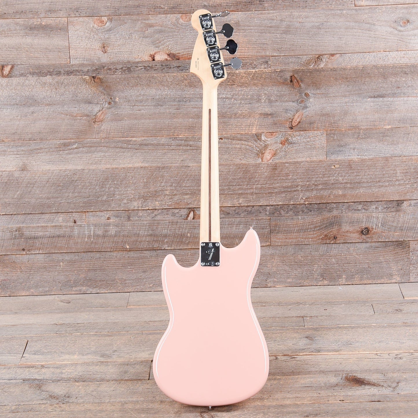Fender Player Mustang Bass PJ Shell Pink w/Mint Pickguard Bass Guitars / 4-String
