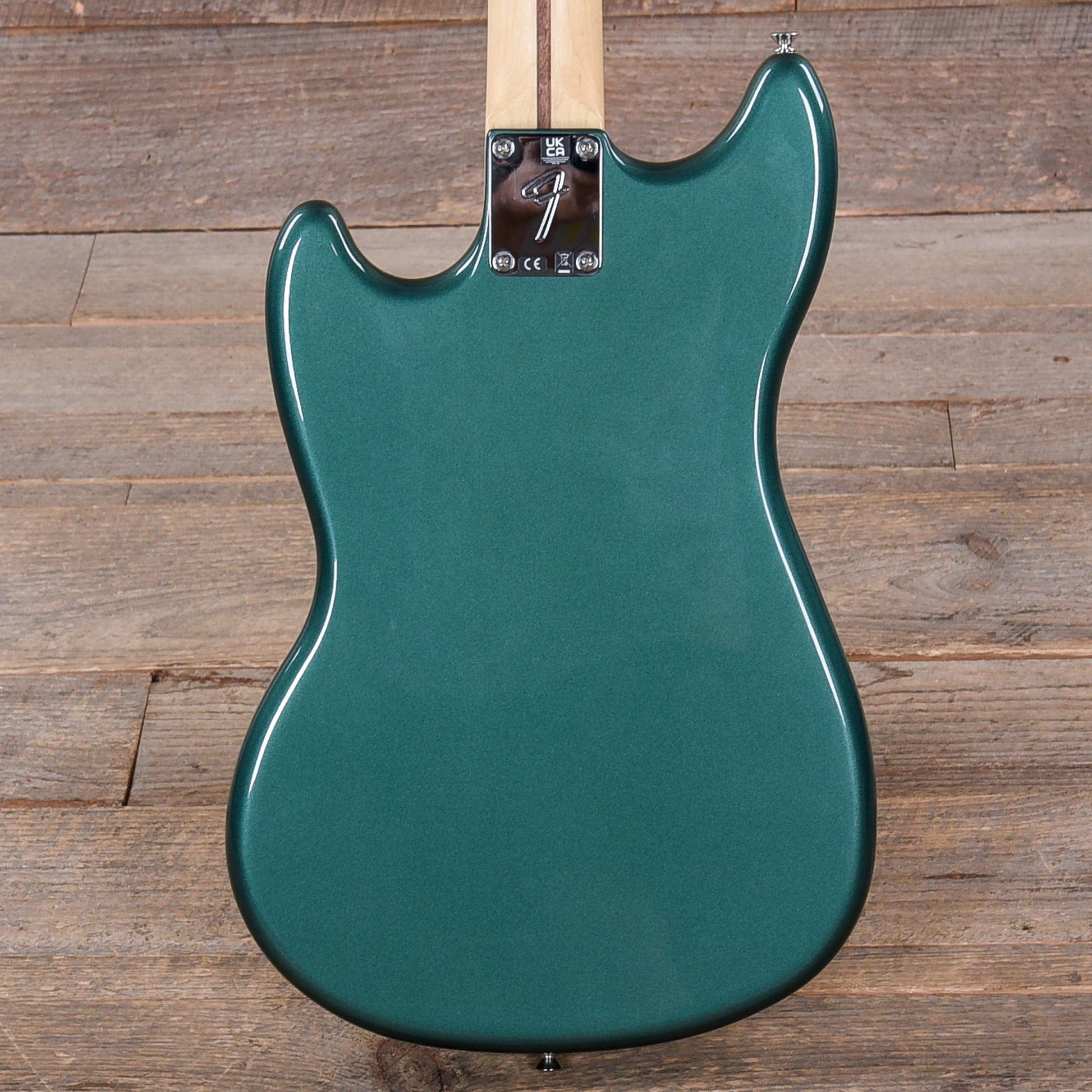 Fender Player Mustang Bass PJ Sherwood Green w/3-Ply Mint Pickguard Bass Guitars / 4-String