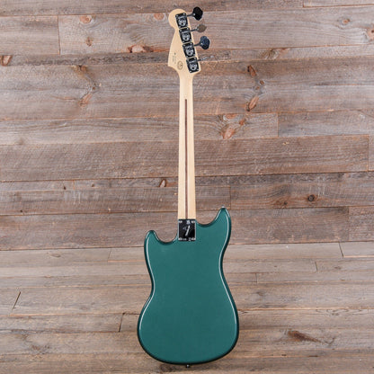 Fender Player Mustang Bass PJ Sherwood Green w/3-Ply Mint Pickguard Bass Guitars / 4-String