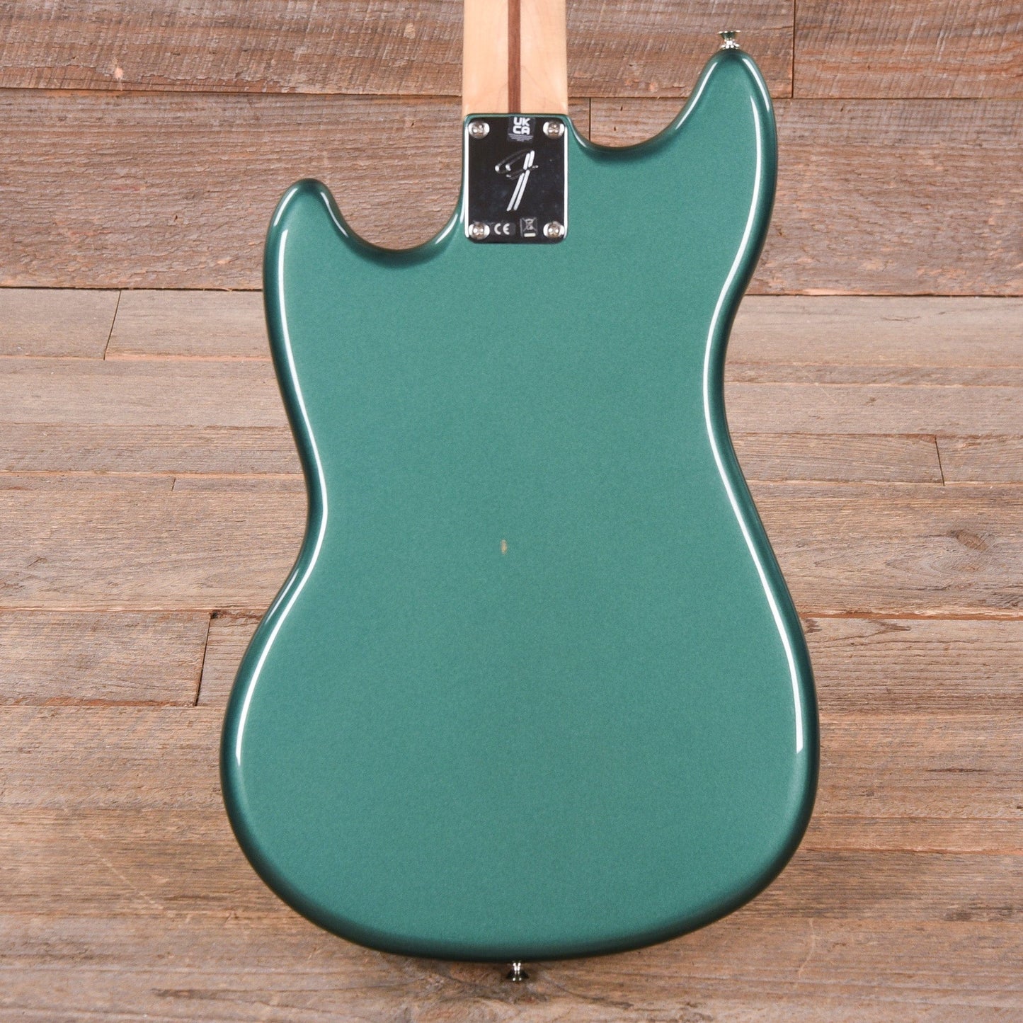 Fender Player Mustang Bass PJ Sherwood Green w/3-Ply Mint Pickguard Bass Guitars / 4-String