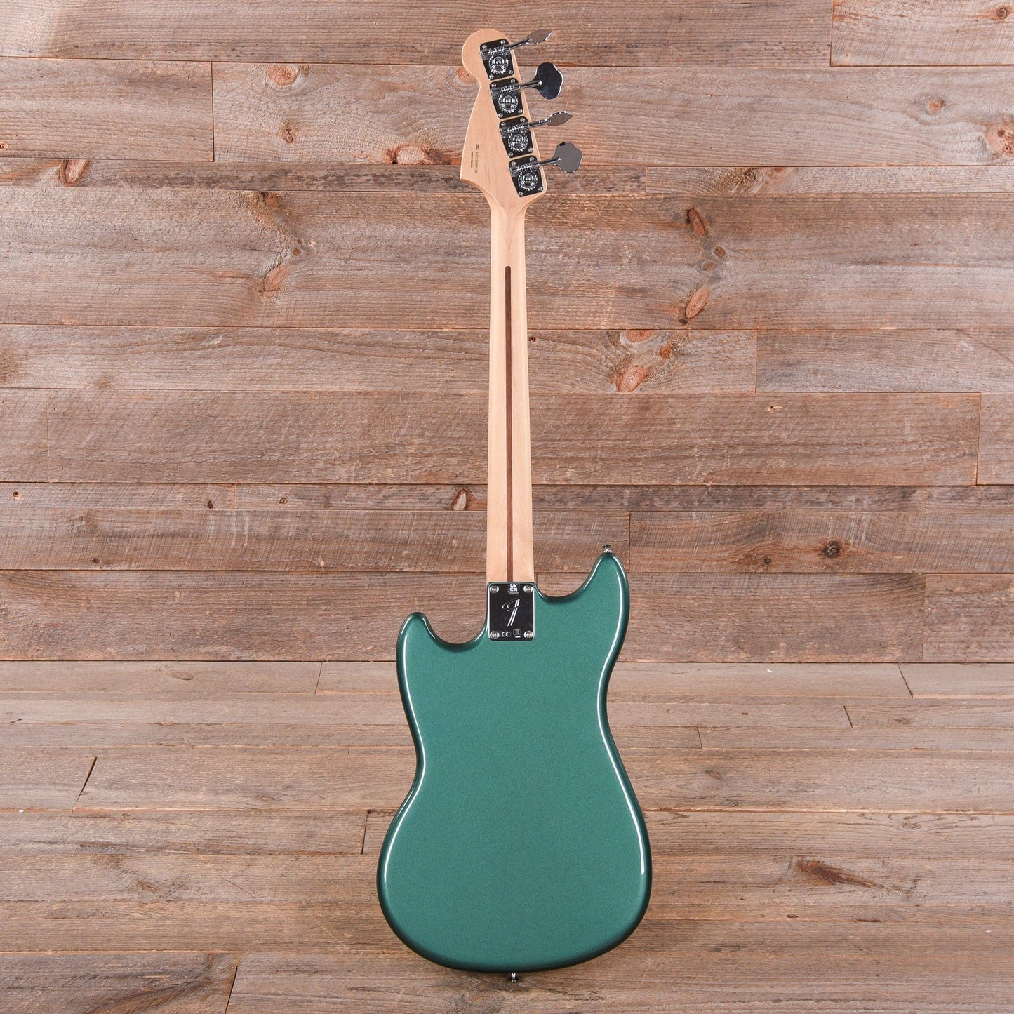 Fender Player Mustang Bass PJ Sherwood Green w/3-Ply Mint Pickguard Bass Guitars / 4-String