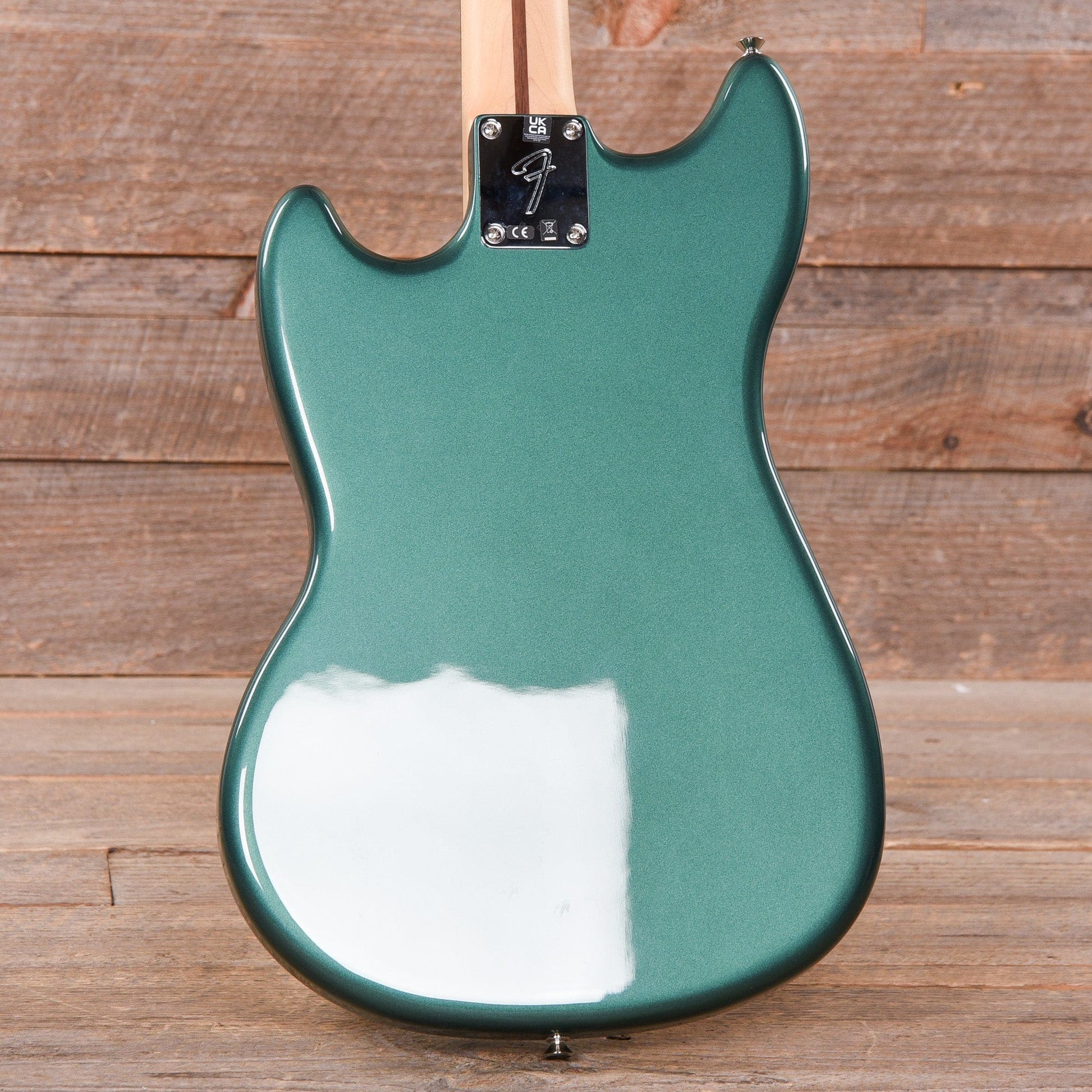 Fender Player Mustang Bass PJ Sherwood Green w/3-Ply Mint Pickguard Bass Guitars / 4-String
