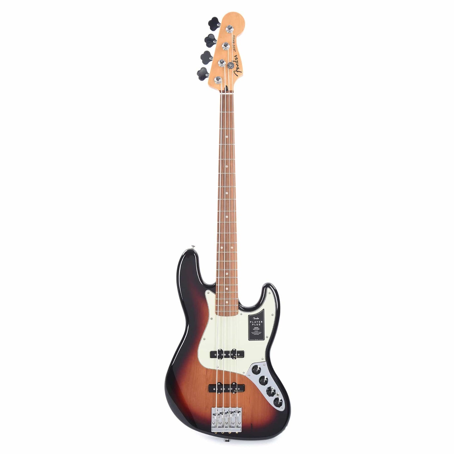 Fender Player Plus Active Jazz Bass 3-Color Sunburst Bass Guitars / 4-String