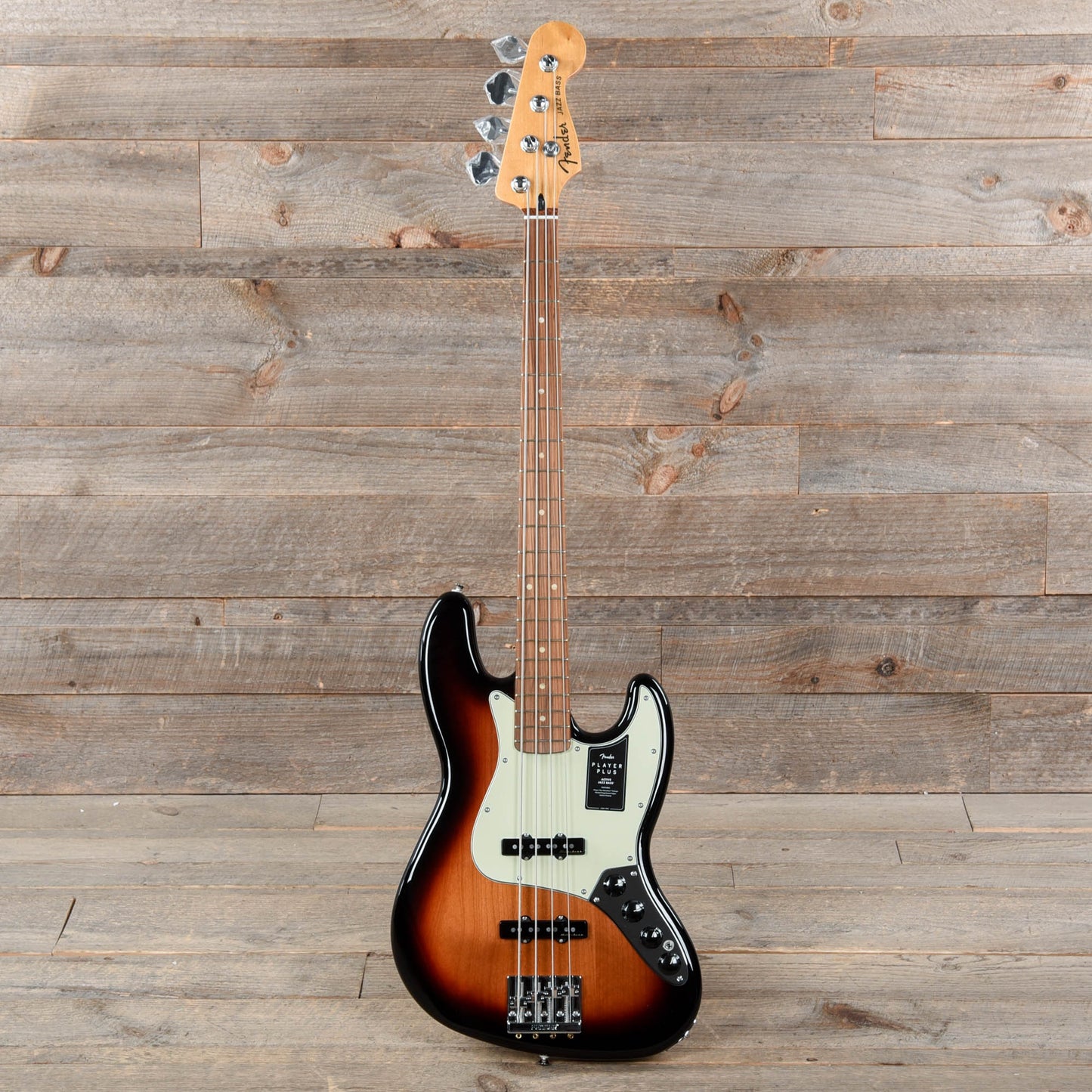 Fender Player Plus Active Jazz Bass 3-Color Sunburst Bass Guitars / 4-String