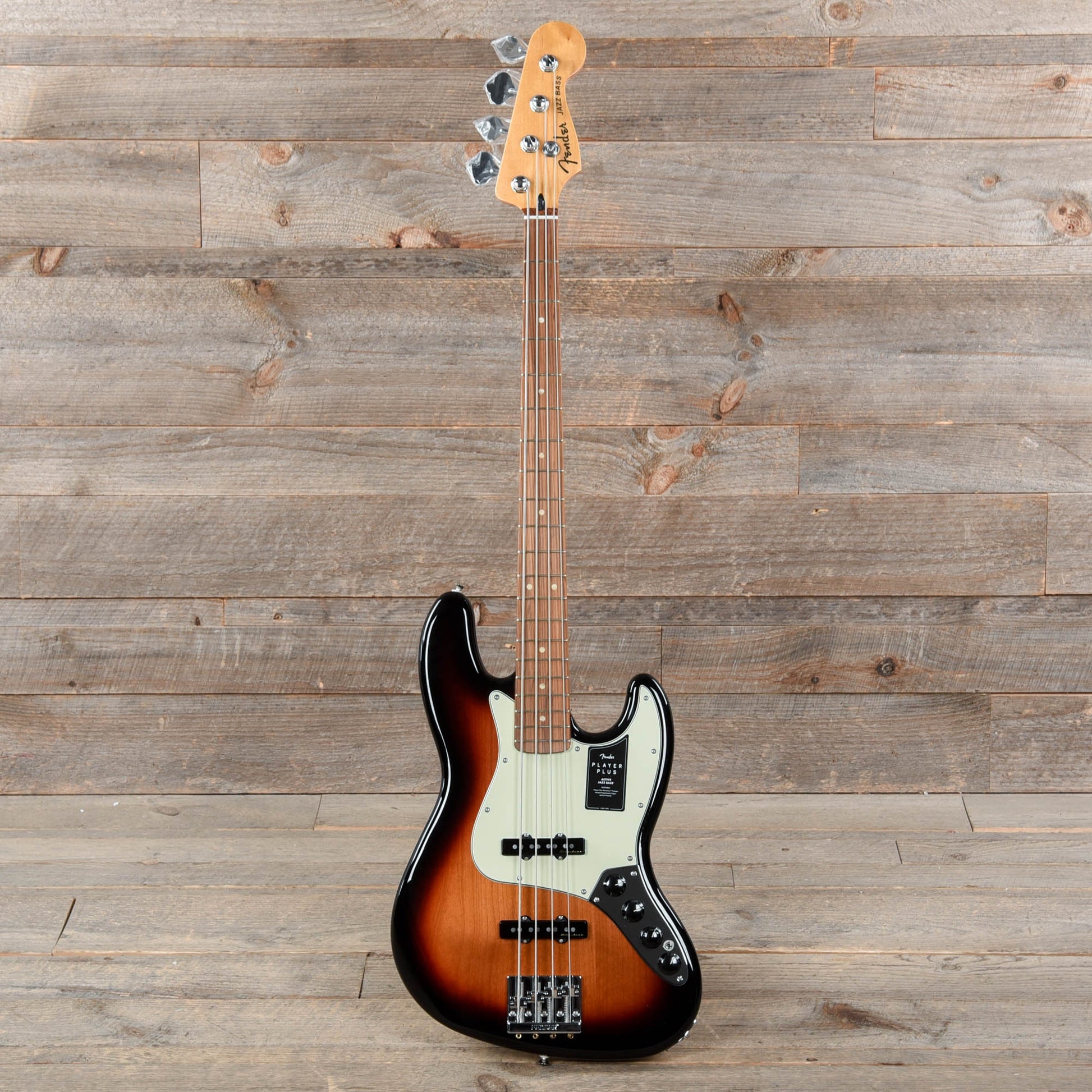Fender Player Plus Active Jazz Bass 3-Color Sunburst Bass Guitars / 4-String