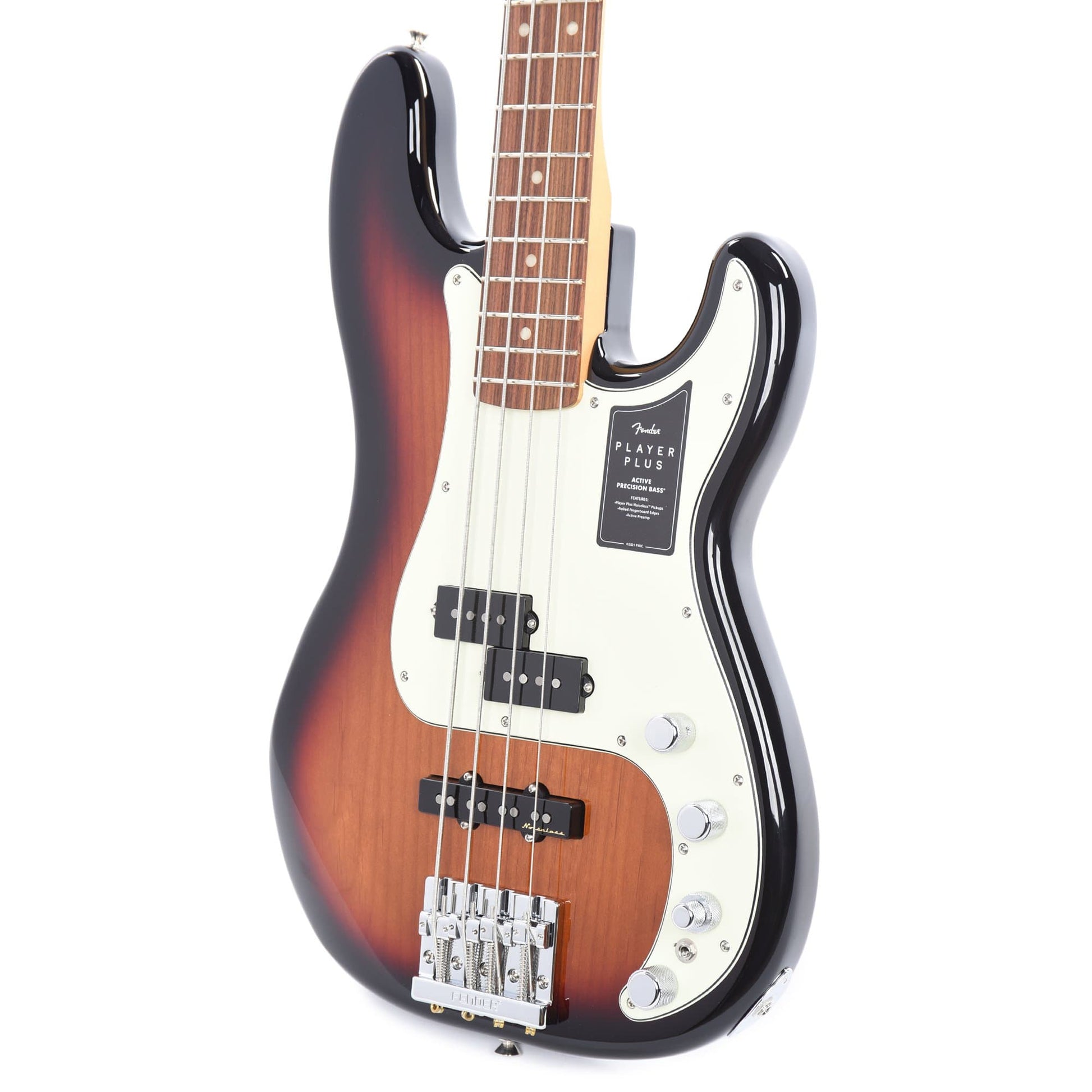 Fender Player Plus Active Precision Bass 3-Color Sunburst Bass Guitars / 4-String