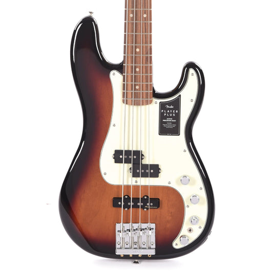 Fender Player Plus Active Precision Bass 3-Color Sunburst Bass Guitars / 4-String