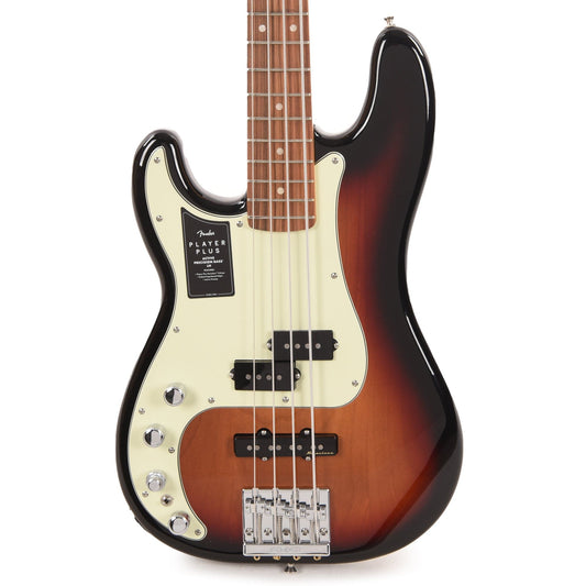 Fender Player Plus Precision Bass 3-Color Sunburst LEFTY Bass Guitars / 4-String