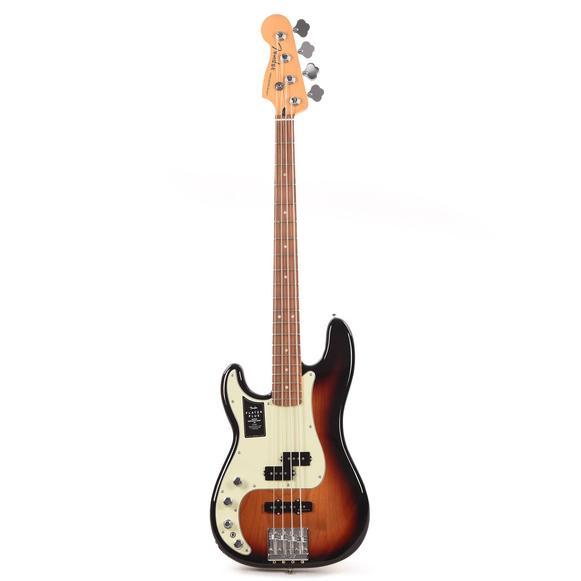 Fender Player Plus Precision Bass 3-Color Sunburst LEFTY Bass Guitars / 4-String