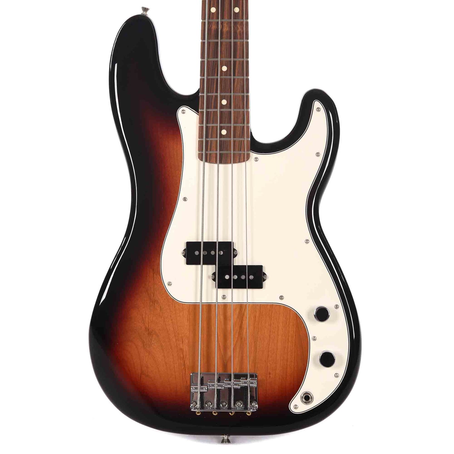 Fender Player Precision Bass 3-Color Sunburst Bundle w/Fender Gig Bag, Stand, Cable, Tuner, Picks and Strings Bass Guitars / 4-String