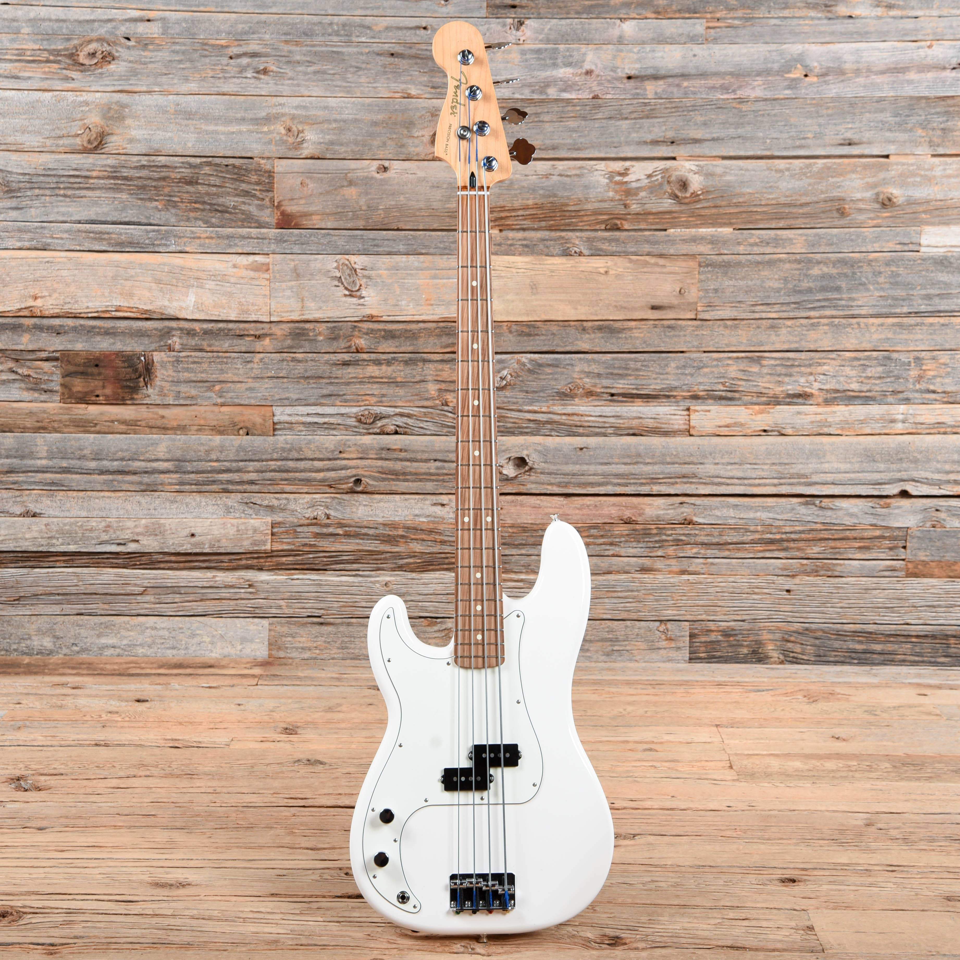 Fender Player Precision Bass Arctic White 2018 LEFTY Bass Guitars / 4-String