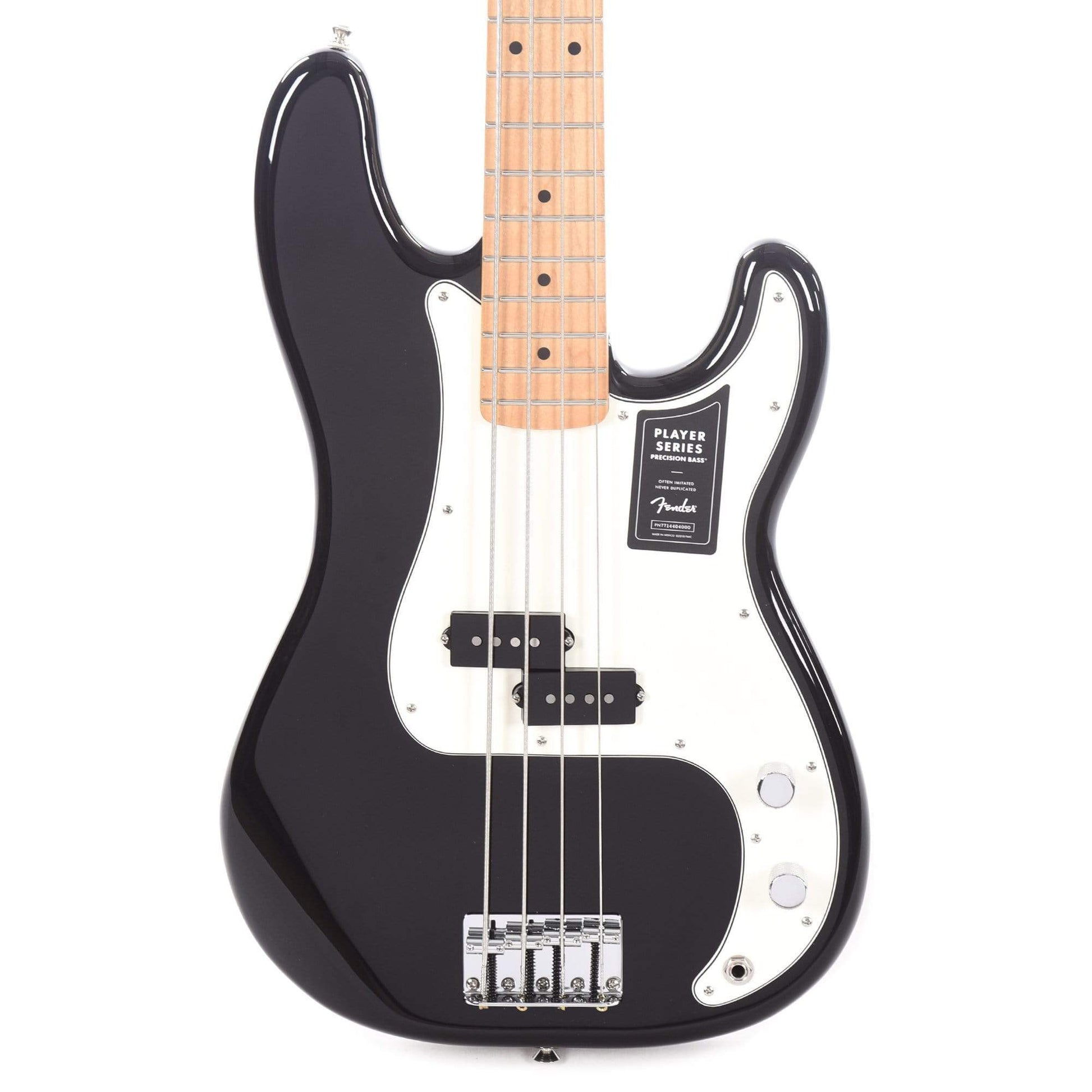 Fender Player Precision Bass Black Bass Guitars / 4-String
