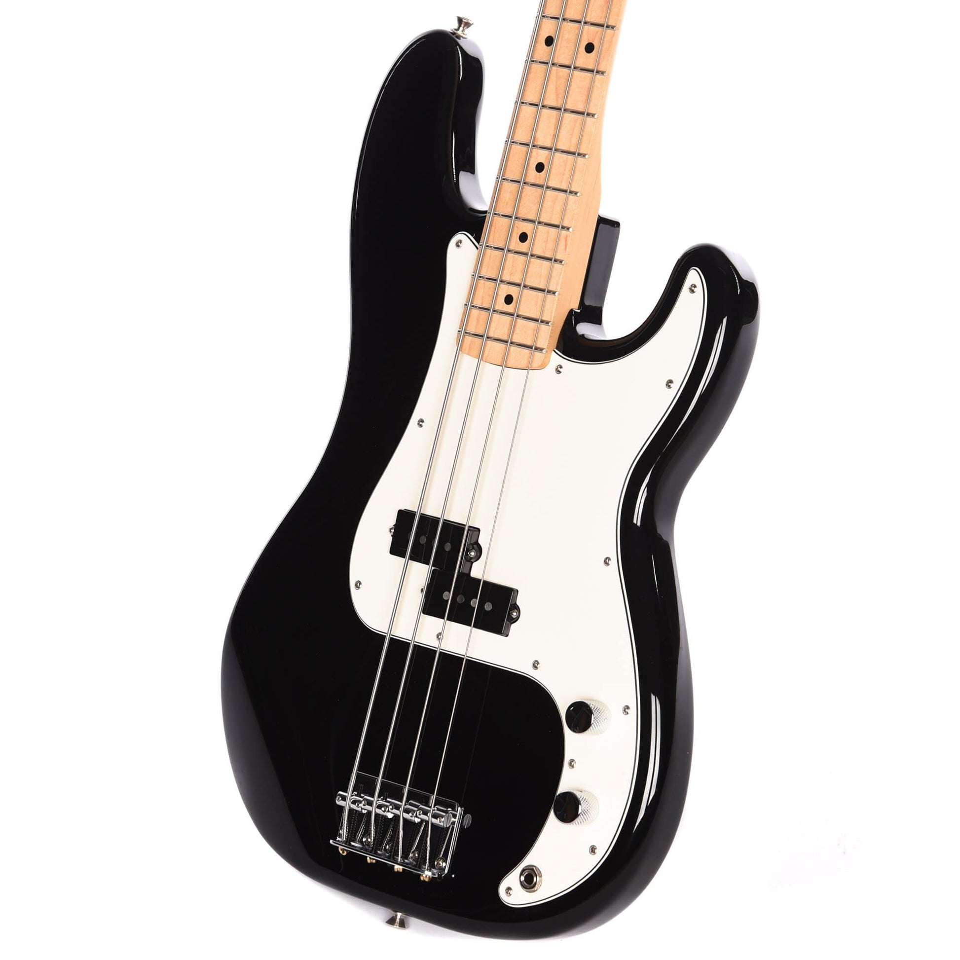 Fender Player Precision Bass Black Bundle w/Fender Gig Bag, Stand, Cable, Tuner, Picks and Strings Bass Guitars / 4-String