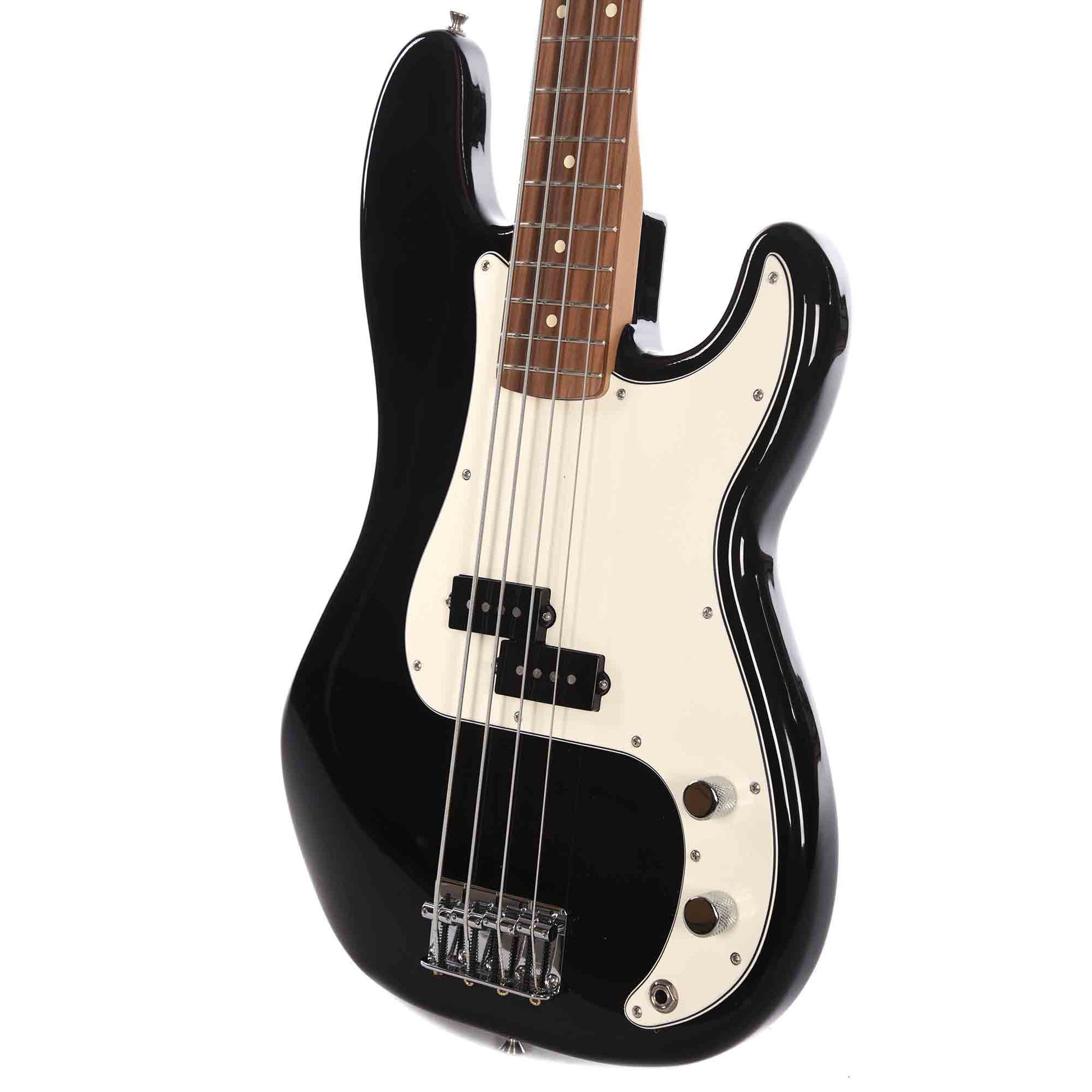 Fender Player Precision Bass Black Bundle w/Fender Gig Bag, Stand, Cable, Tuner, Picks and Strings Bass Guitars / 4-String