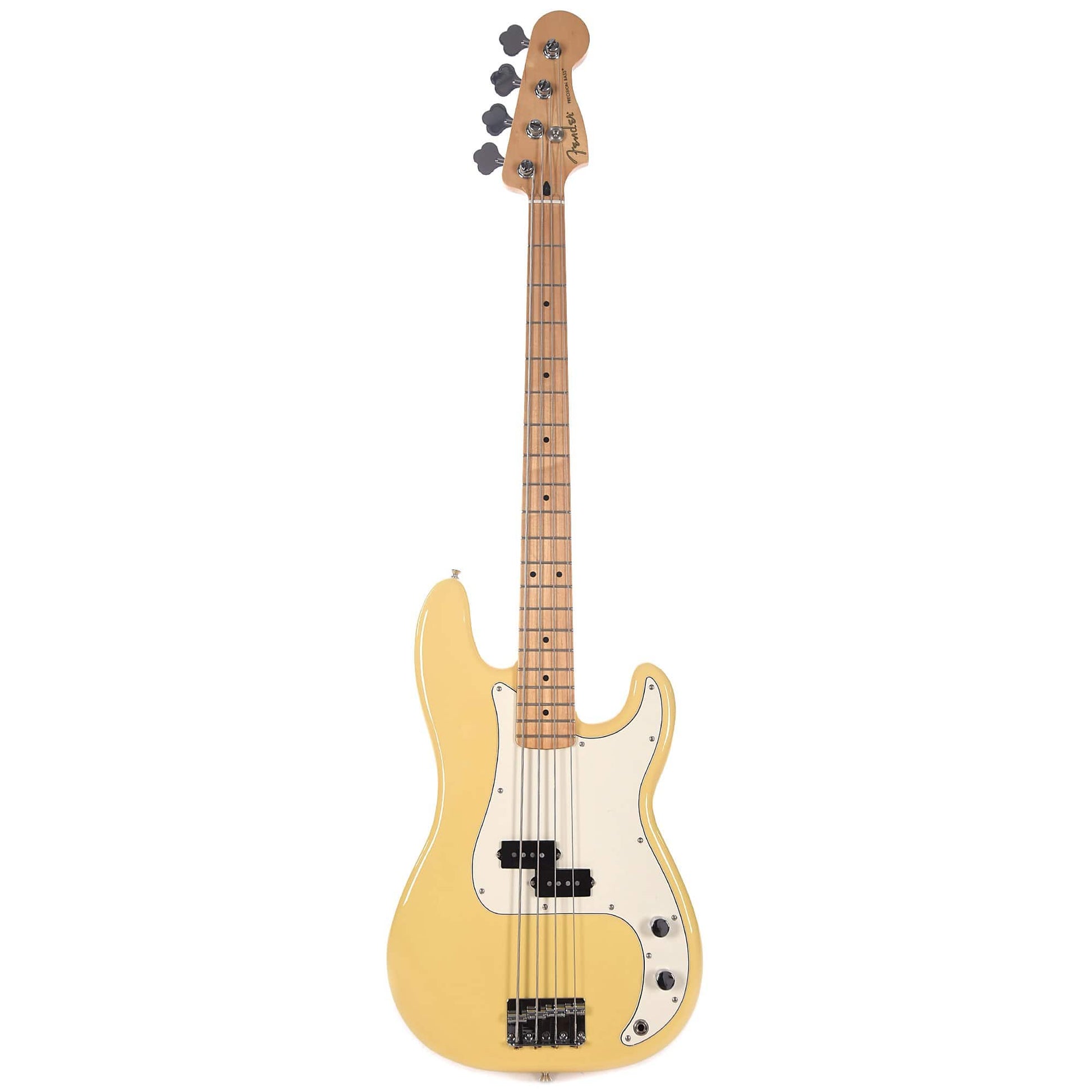 Fender Player Precision Bass Buttercream Bundle w/Fender Molded Hardshell Case Bass Guitars / 4-String