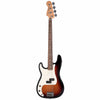 Fender Player Precision Bass LEFTY 3-Color Sunburst Bundle w/Fender Molded Hardshell Case Bass Guitars / 4-String