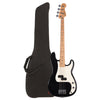 Fender Player Precision Bass MN Black and FB405 Gig Bag Bundle Bass Guitars / 4-String