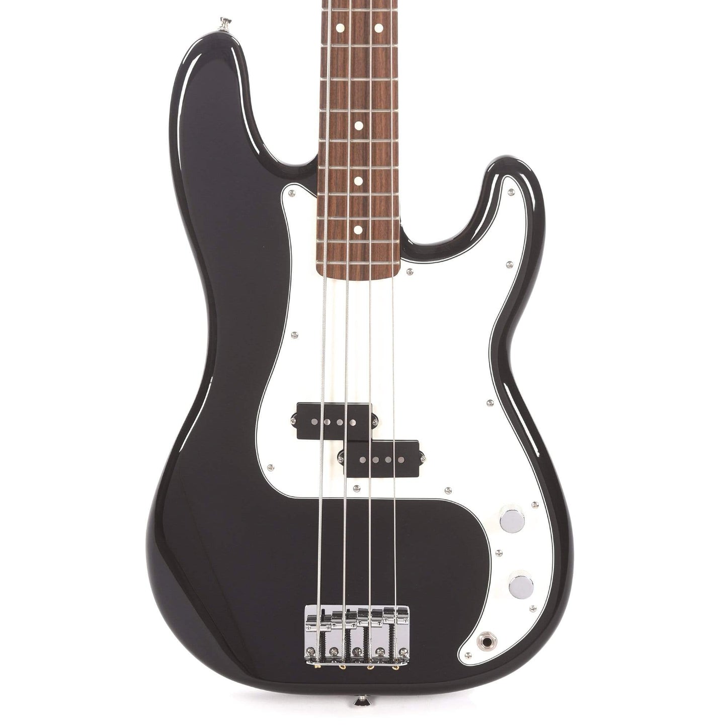 Fender Player Precision Bass PF Black Bass Guitars / 4-String
