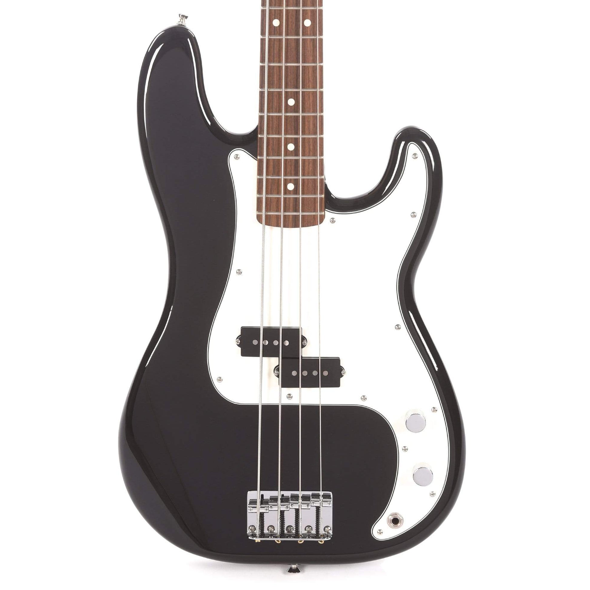 Fender Player Precision Bass PF Black Bass Guitars / 4-String
