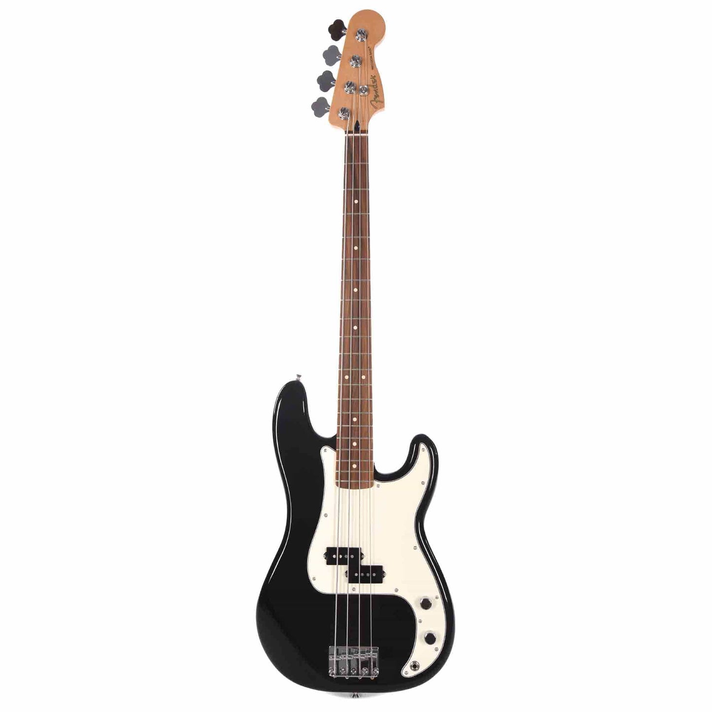 Fender Player Precision Bass PF Black Bundle w/Fender Molded Hardshell Case Bass Guitars / 4-String