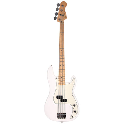 Fender Player Precision Bass Polar White Bundle w/Fender Gig Bag, Stand, Cable, Tuner, Picks and Strings Bass Guitars / 4-String