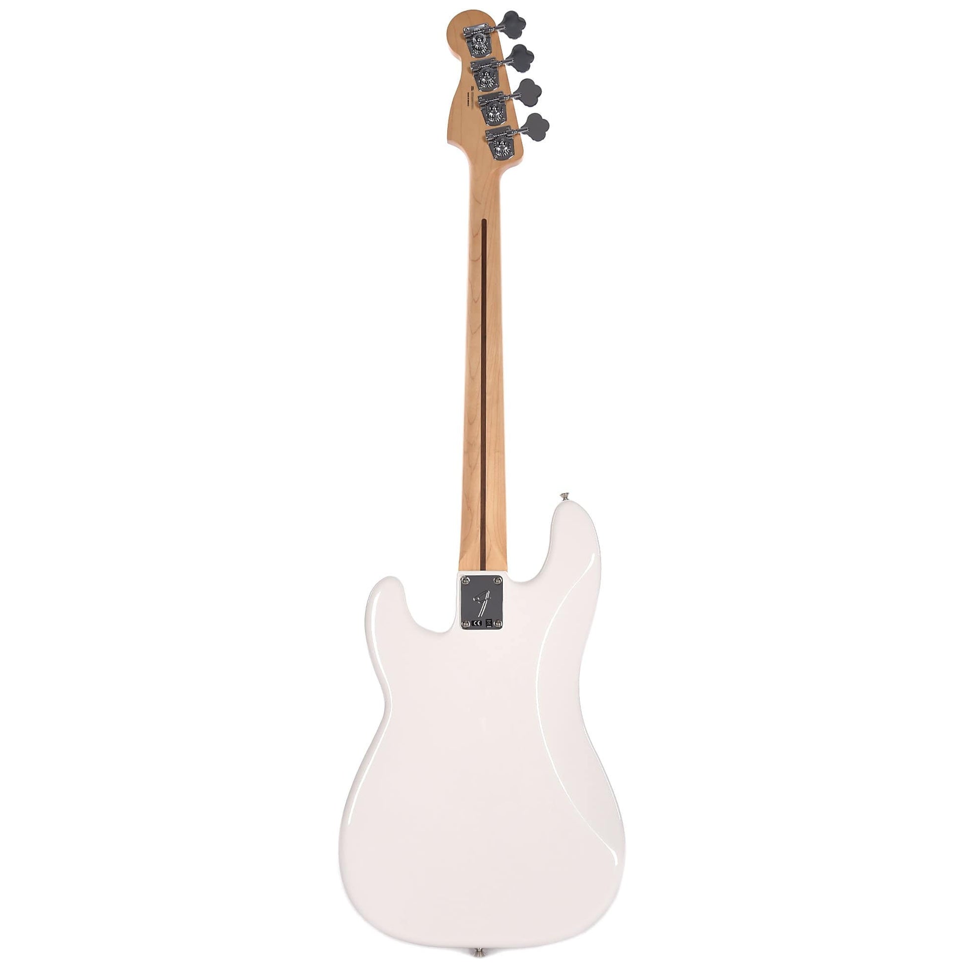 Fender Player Precision Bass Polar White Bundle w/Fender Gig Bag, Stand, Cable, Tuner, Picks and Strings Bass Guitars / 4-String
