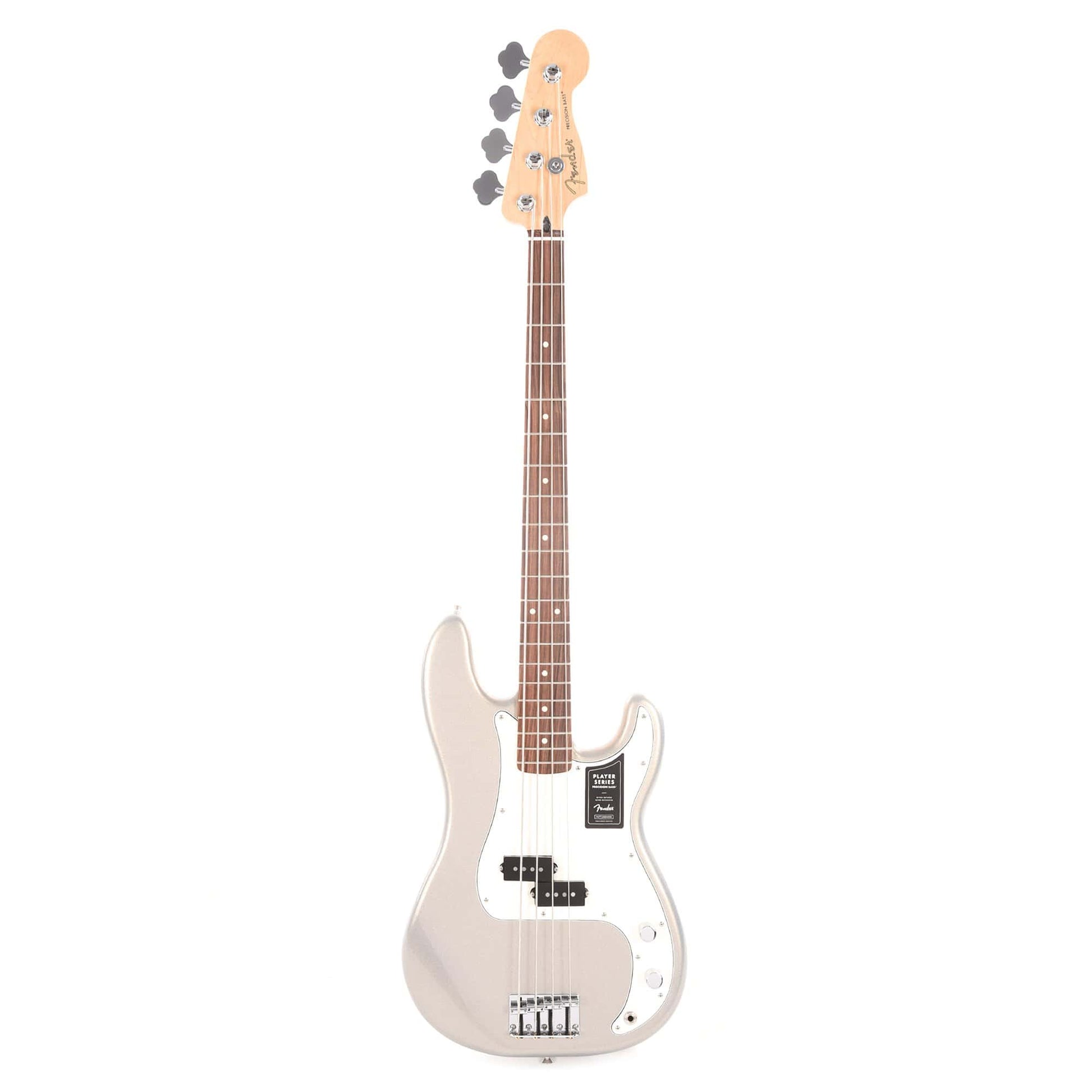 Fender Player Precision Bass Silver Bass Guitars / 4-String