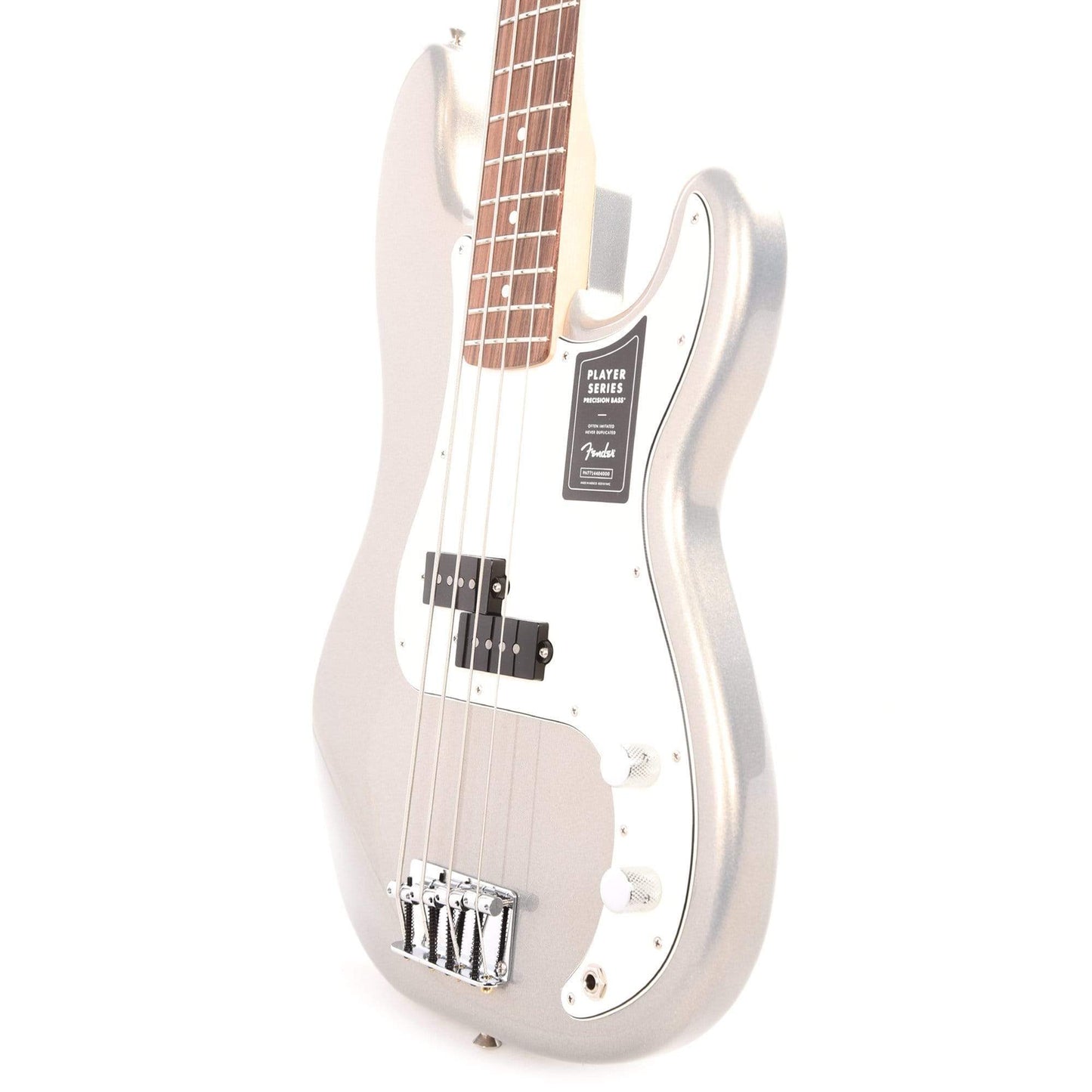 Fender Player Precision Bass Silver Bass Guitars / 4-String