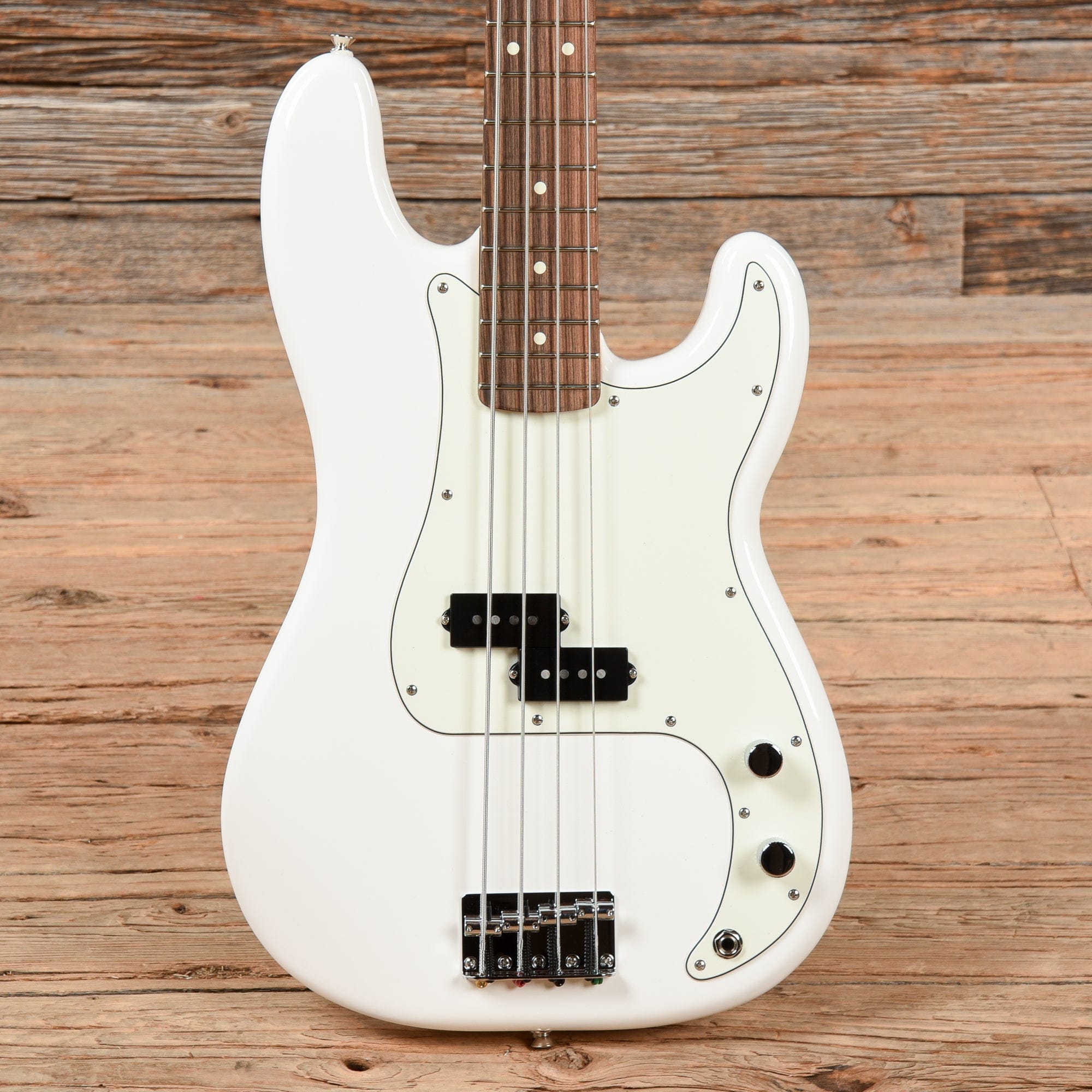 Fender Player Precision Bass White 2022 Bass Guitars / 4-String