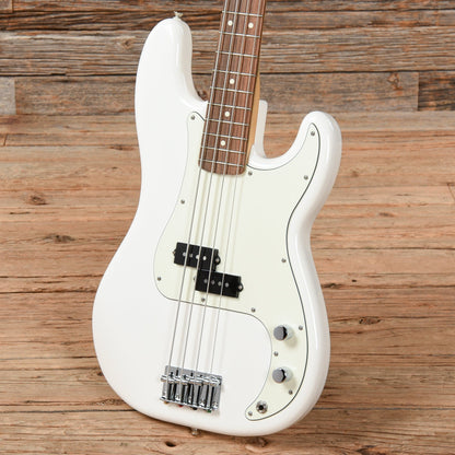 Fender Player Precision Bass White 2022 Bass Guitars / 4-String