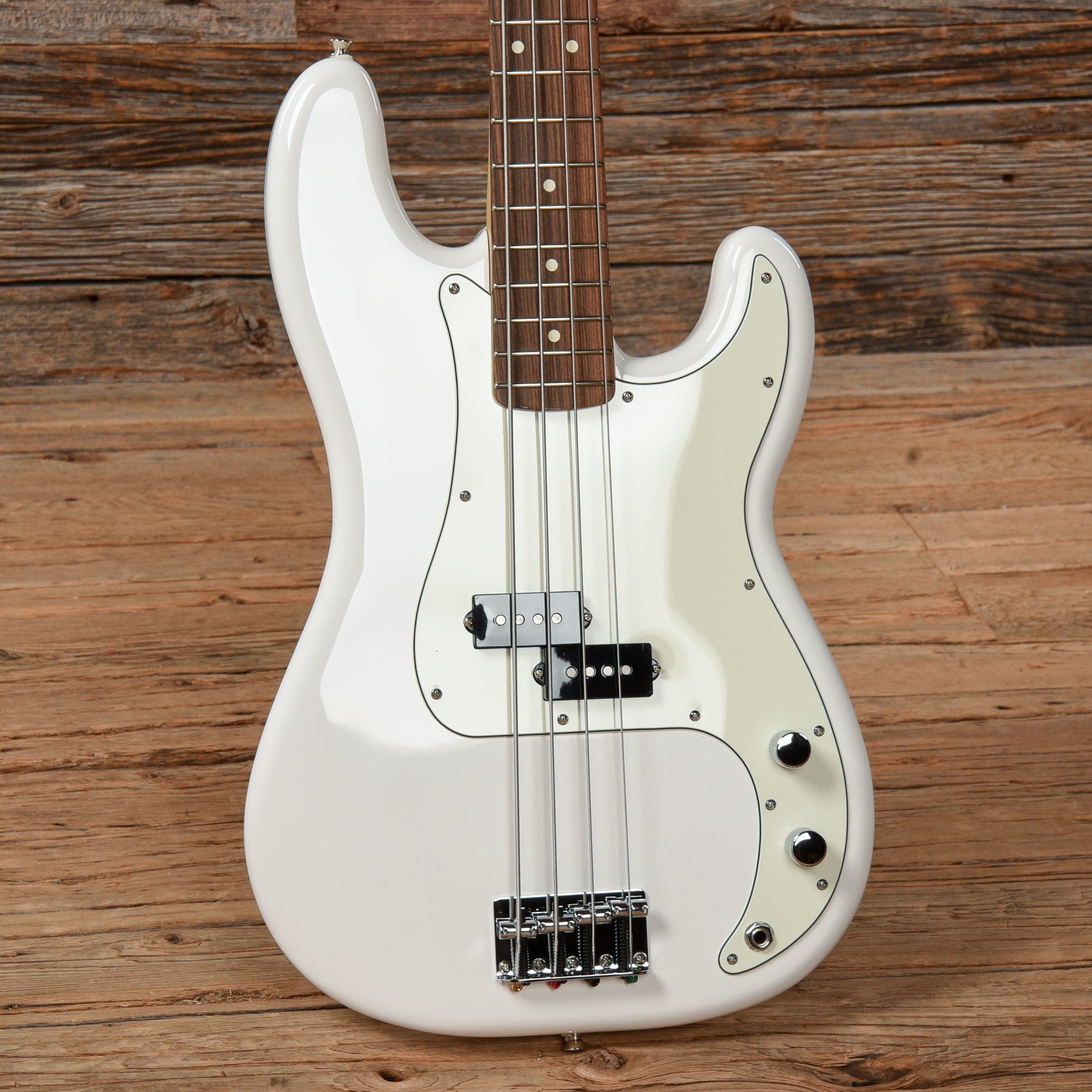 Fender Player Precision Bass White 2022 Bass Guitars / 4-String