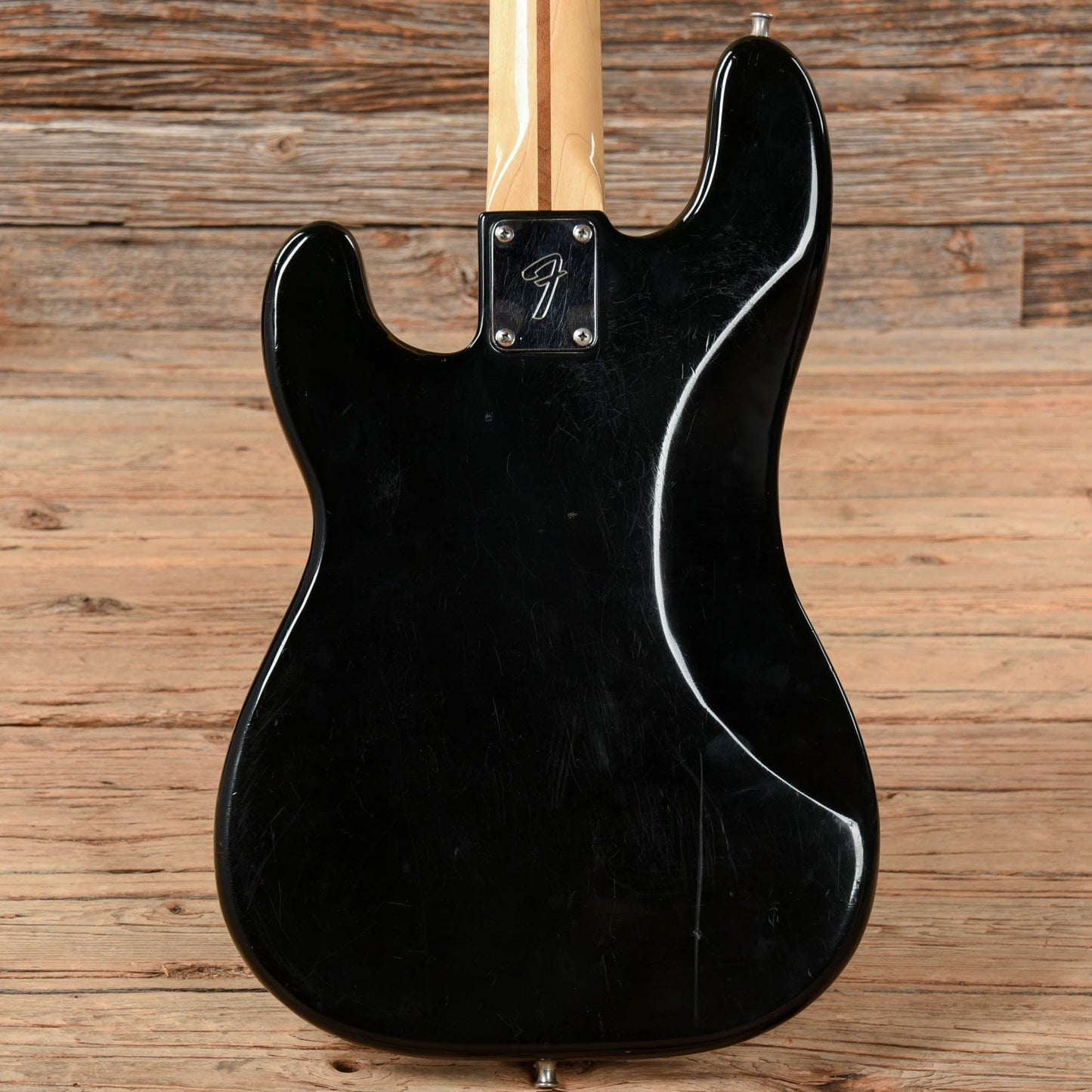 Fender Precision Bass Black 1976 Bass Guitars / 4-String