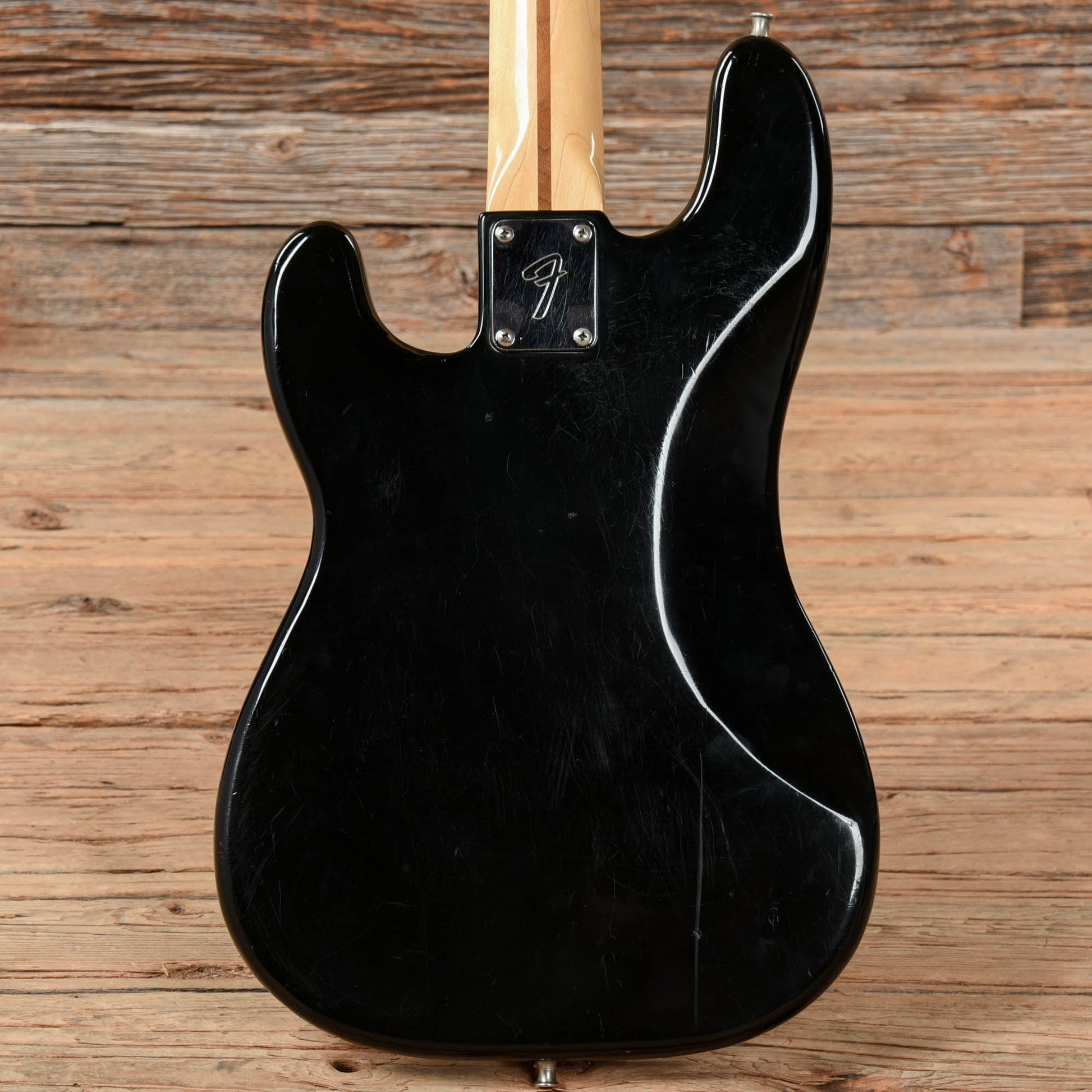 Fender Precision Bass Black 1976 Bass Guitars / 4-String