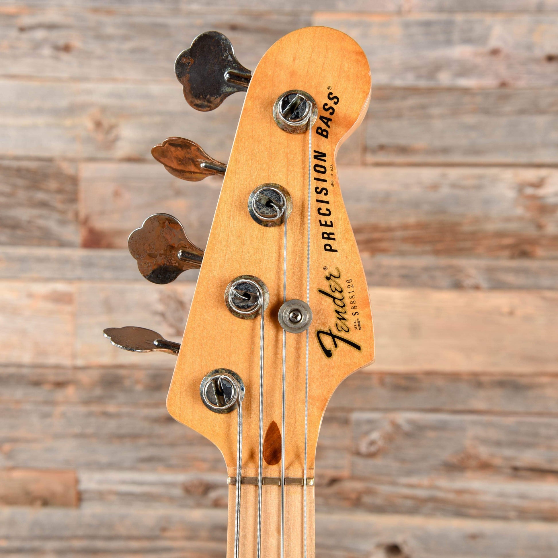Fender Precision Bass Black 1978 Bass Guitars / 4-String