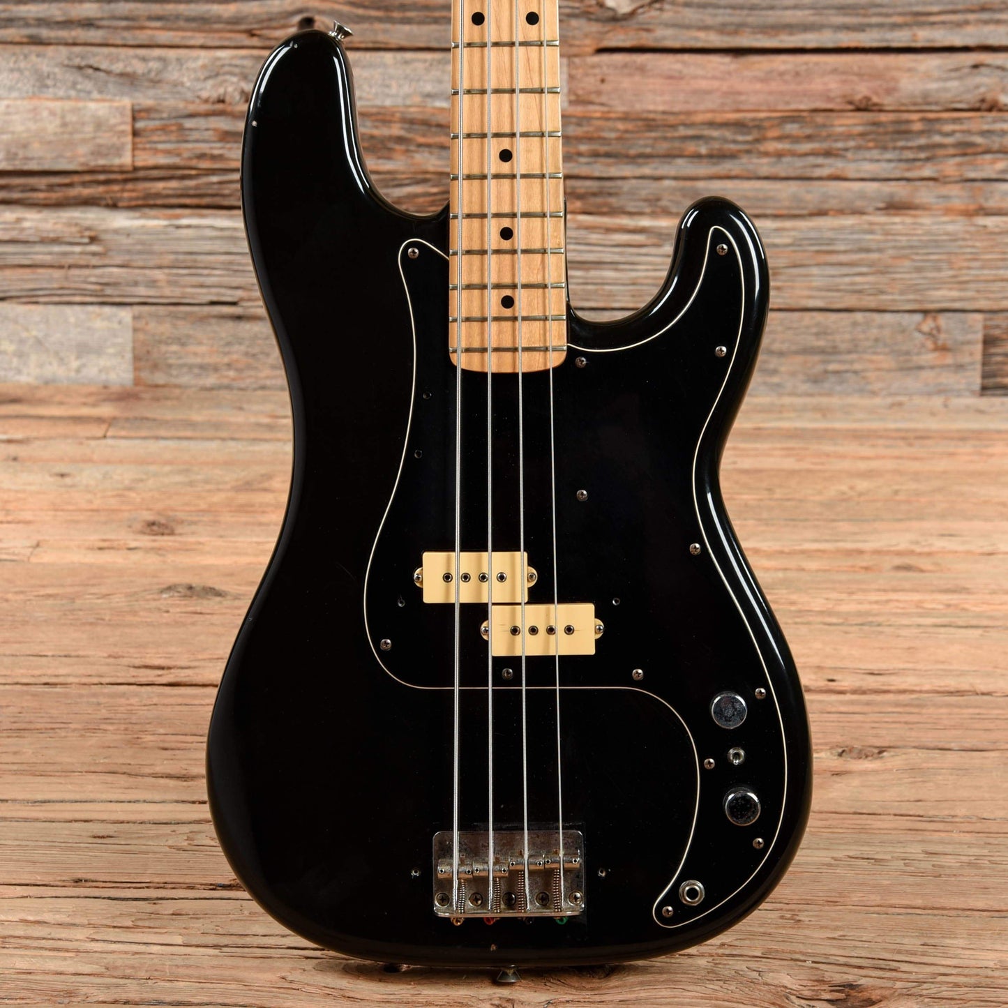 Fender Precision Bass Black 1978 Bass Guitars / 4-String