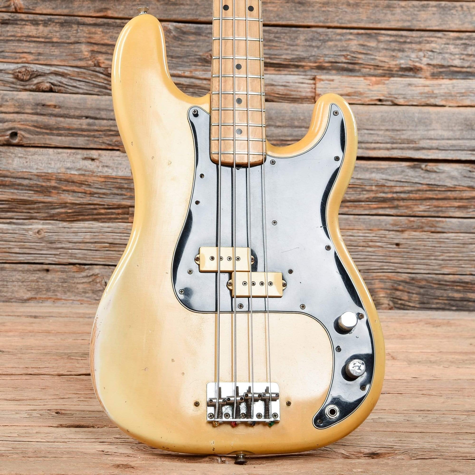 Fender Precision Bass Blonde 1976 Bass Guitars / 4-String