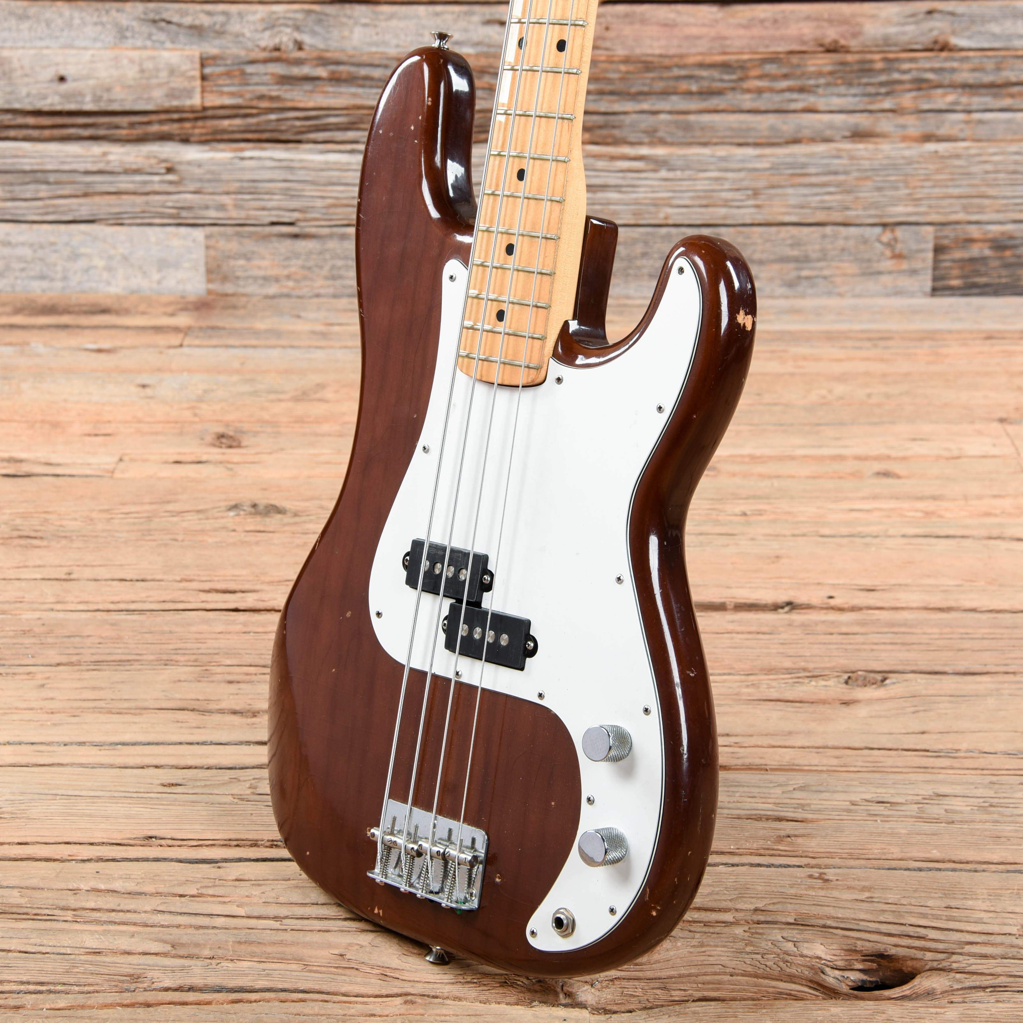 Fender Precision Bass Mocha 1975 – Chicago Music Exchange