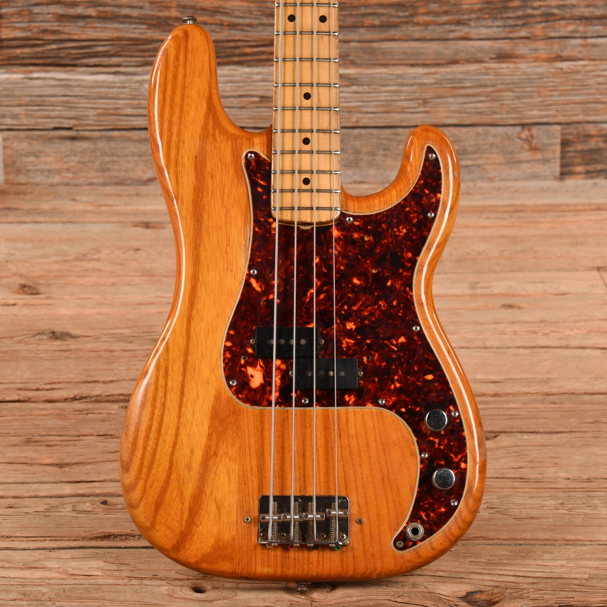 Fender Precision Bass Natural 1973 Bass Guitars / 4-String