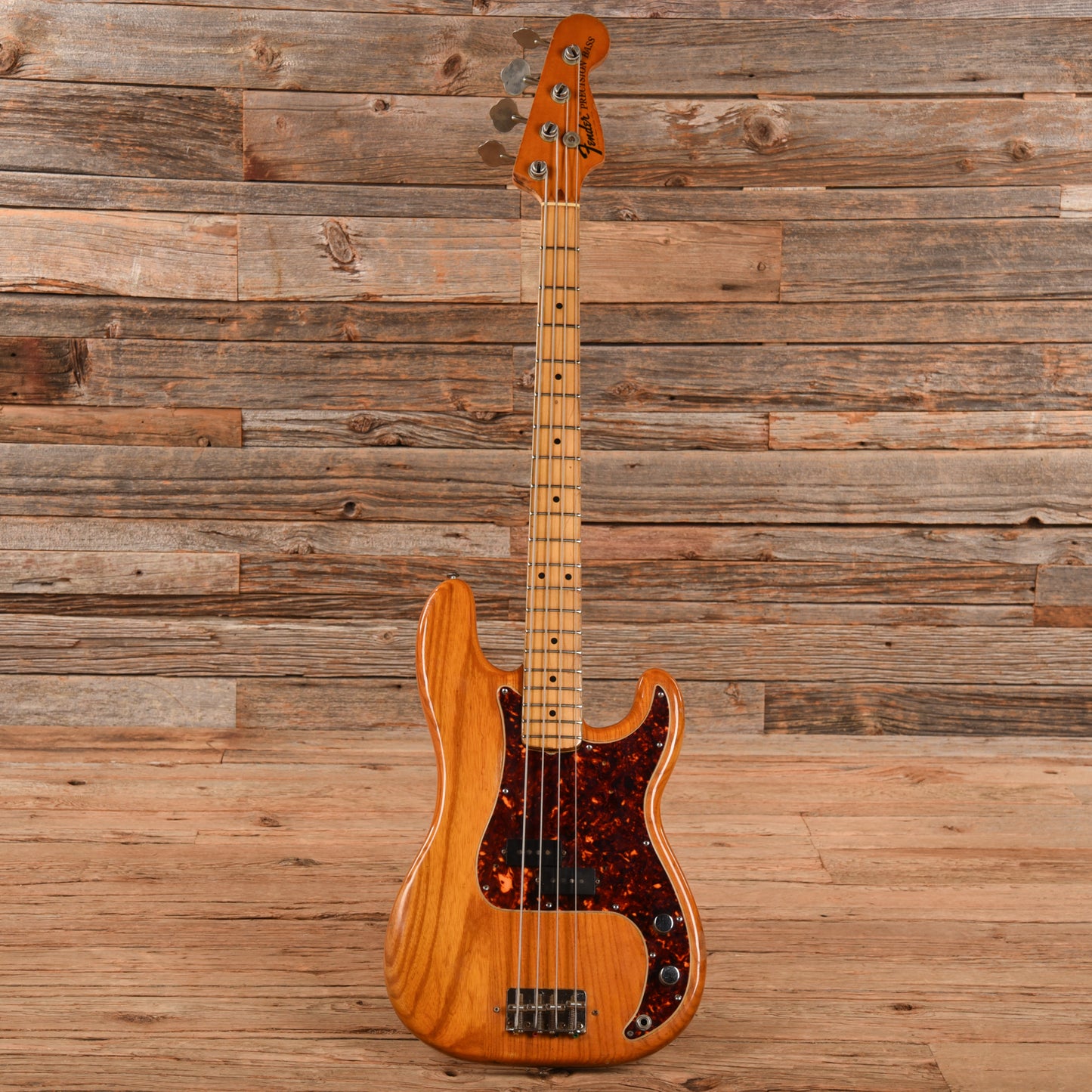 Fender Precision Bass Natural 1973 Bass Guitars / 4-String