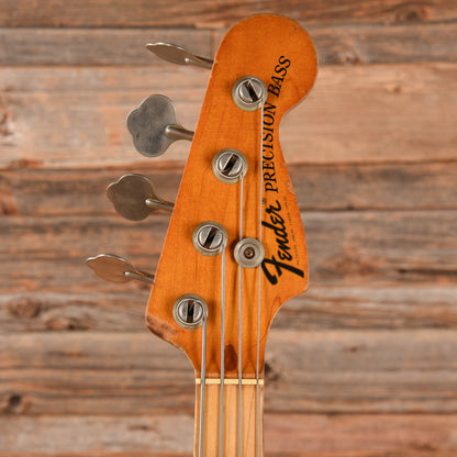 Fender Precision Bass Natural 1973 Bass Guitars / 4-String
