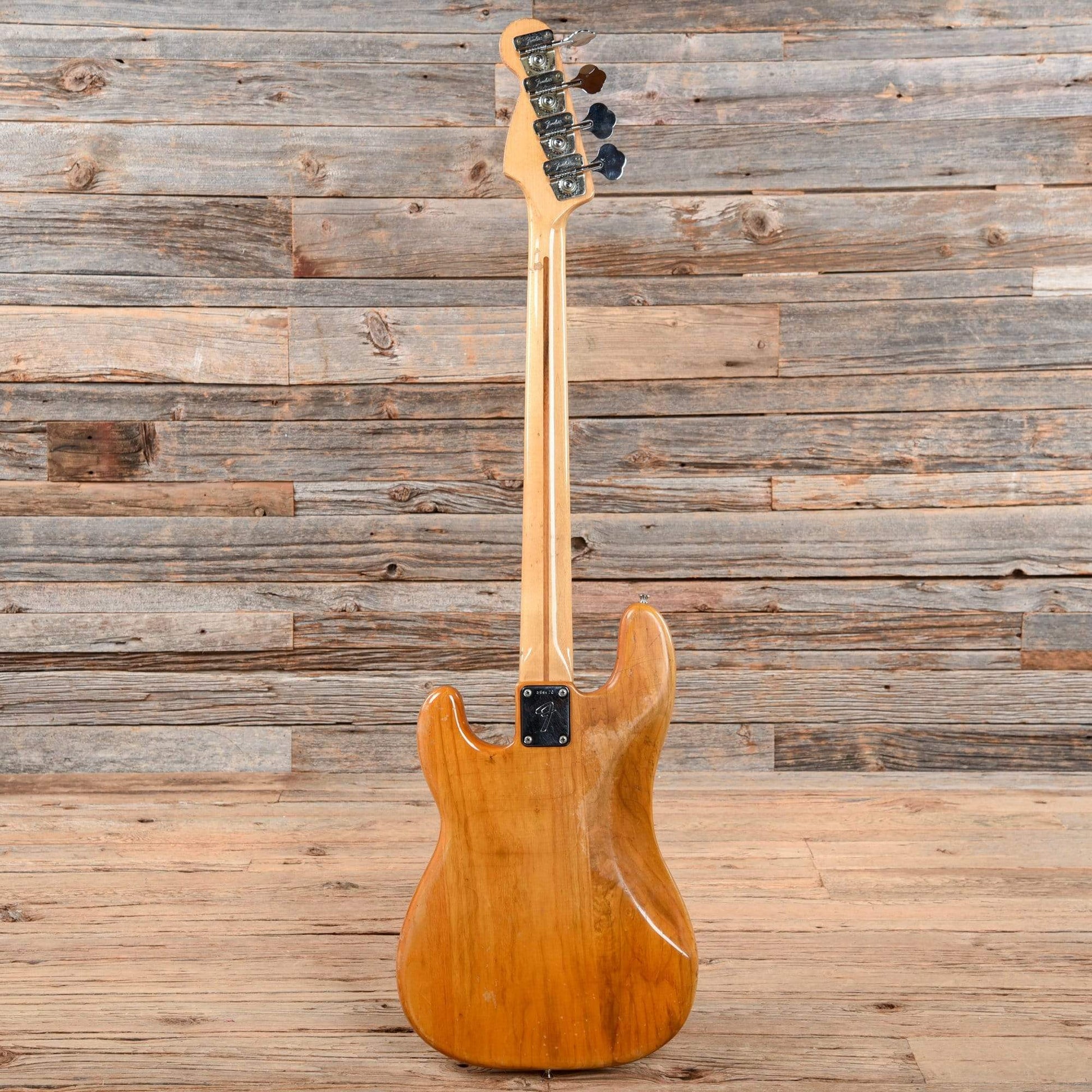 Fender Precision Bass Natural 1974 Bass Guitars / 4-String