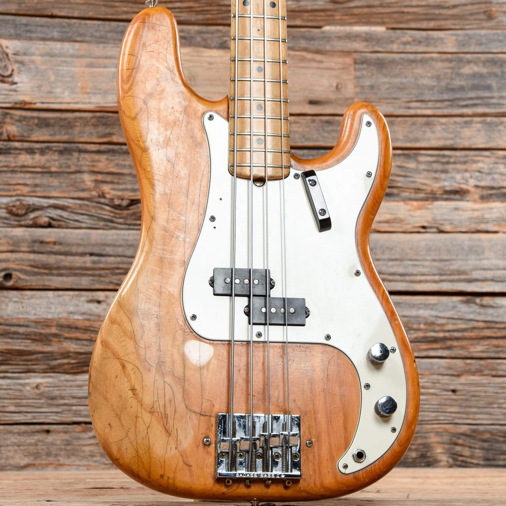 Fender Precision Bass Natural 1974 Bass Guitars / 4-String
